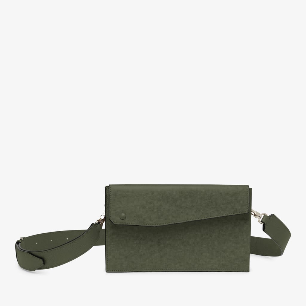 POUCH POCKET CALF LEATHER VL PALLADIUM,VM,large image number 0
