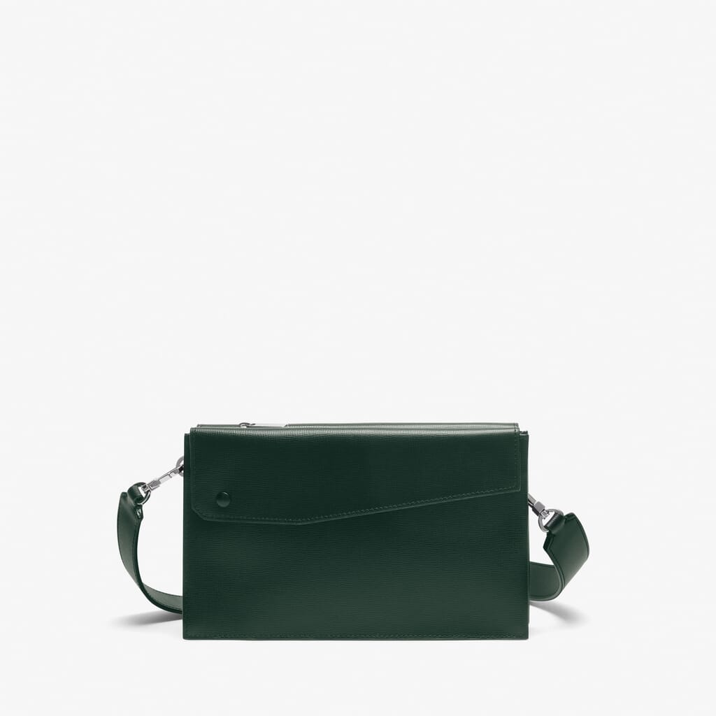 Green Leather Mini crossbody bag
