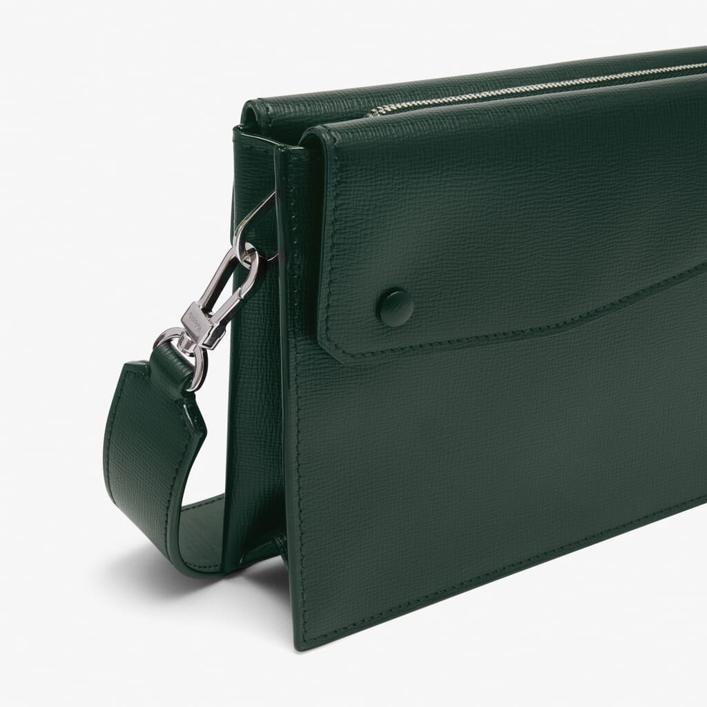 Pocket Bag - Valextra Green - Cuoio VL - Valextra - 3