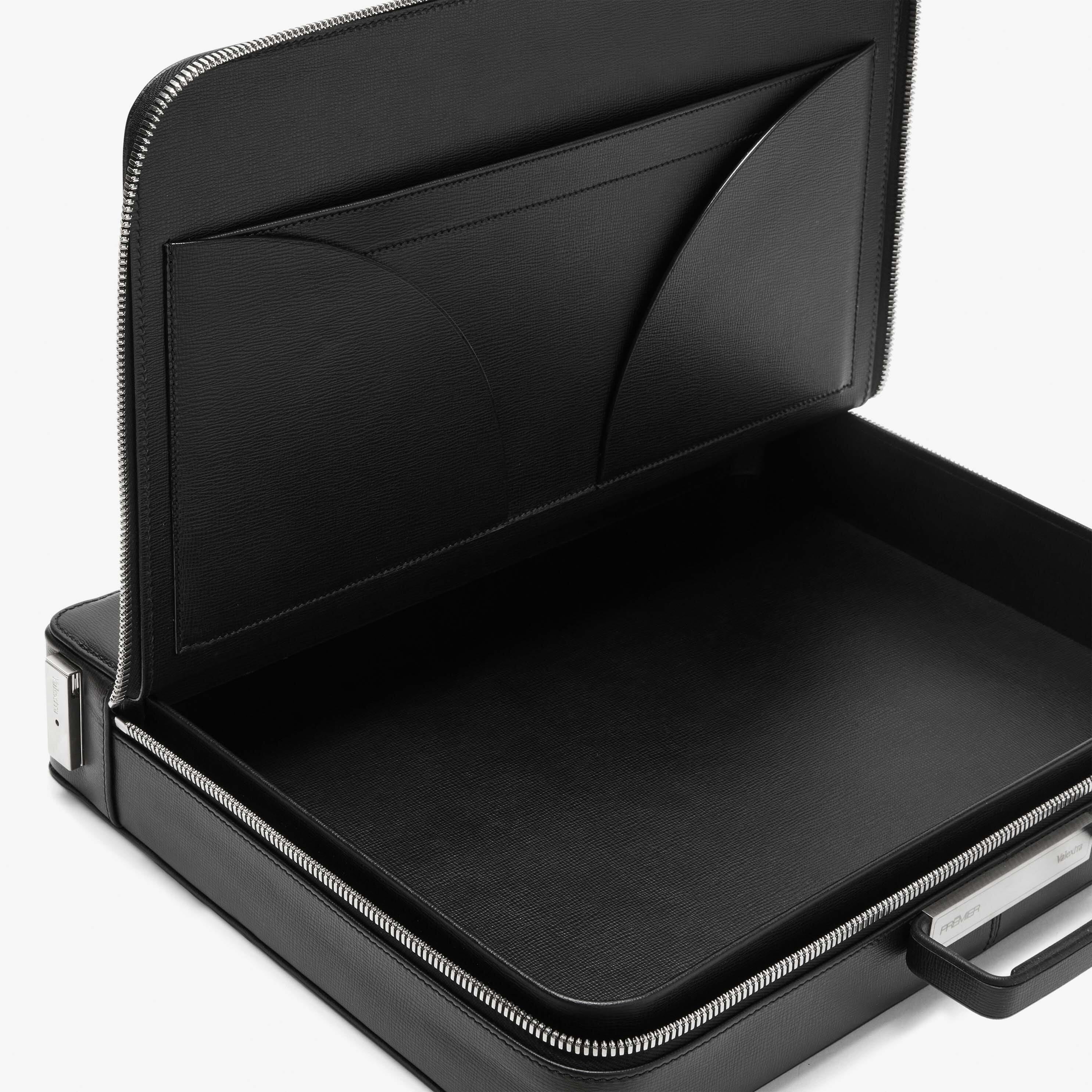 Premier Briefcase - Black - Cuoio VL - Valextra - 5