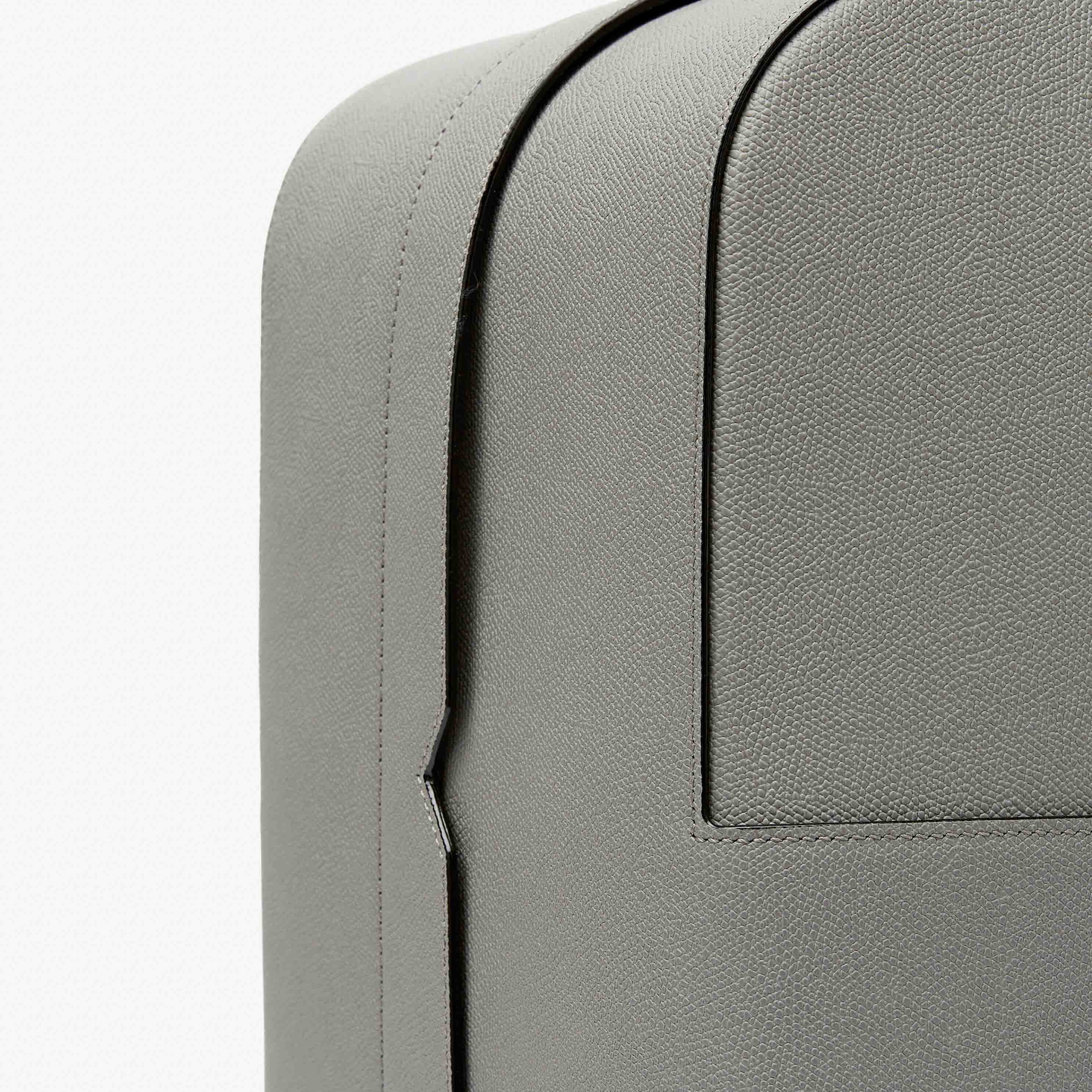 V-Line Backpack - Cement Grey - Vitello VS - Valextra - 3