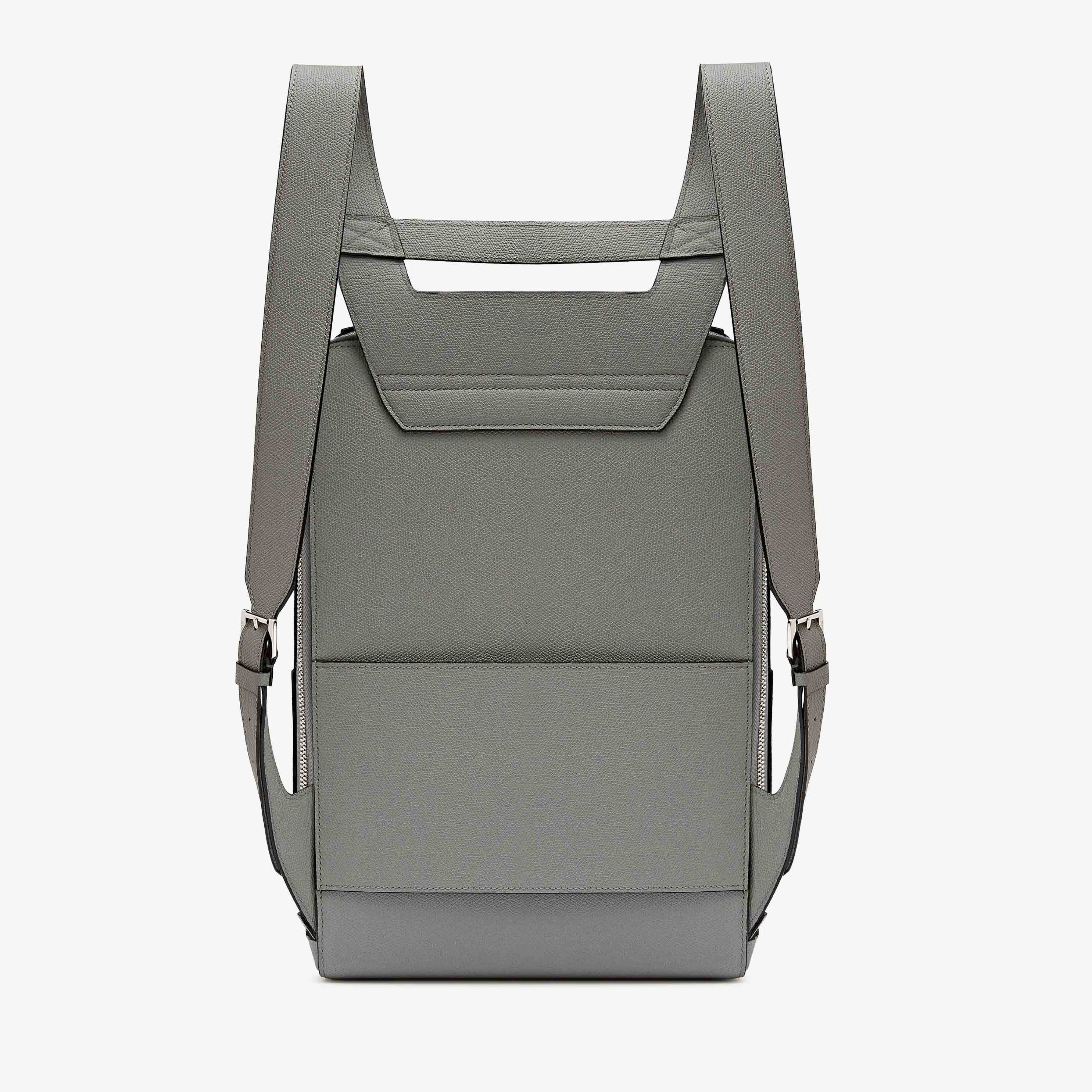 V-Line Backpack - Cement Grey - Vitello VS - Valextra - 5