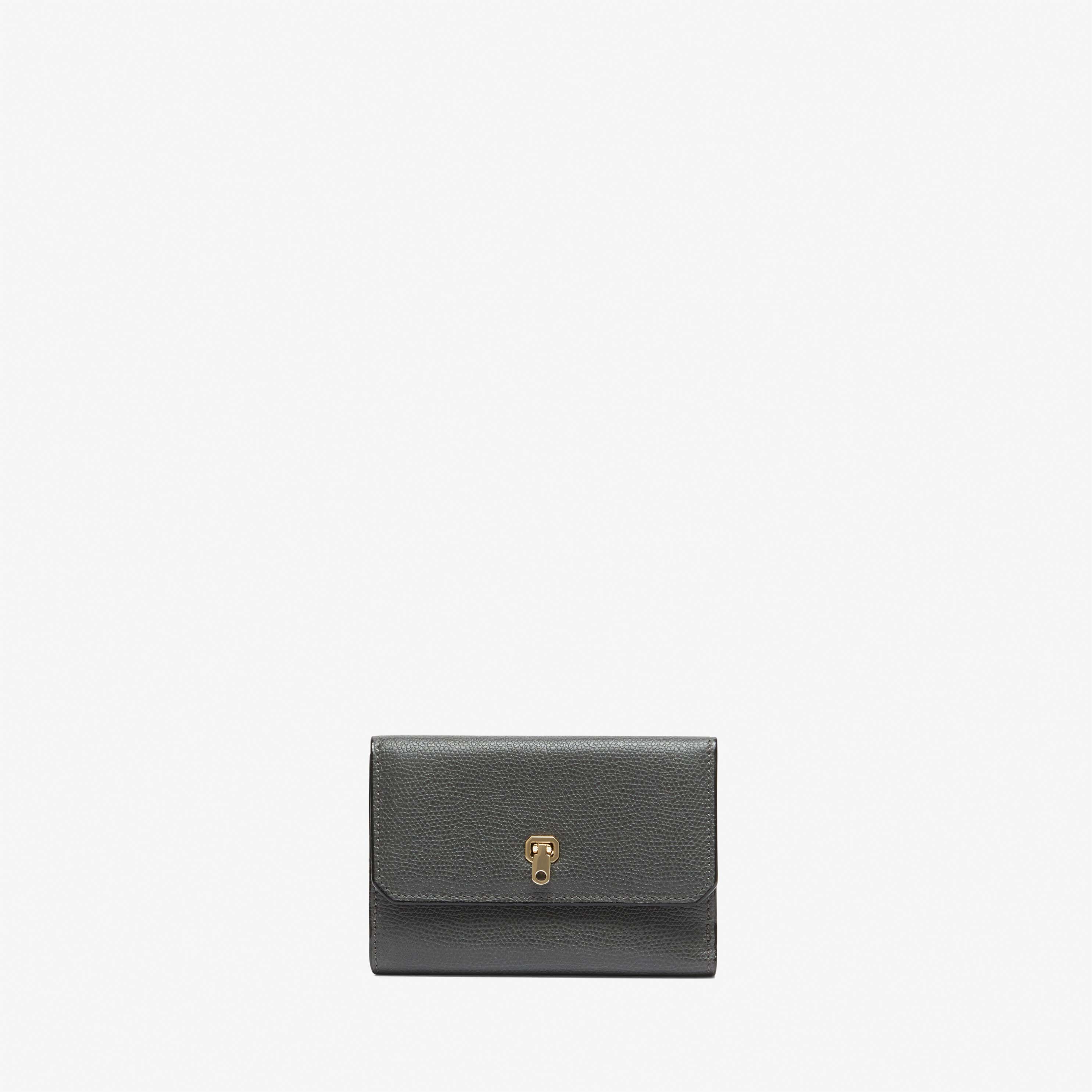 Two-Tone Wallet in Calf Leather