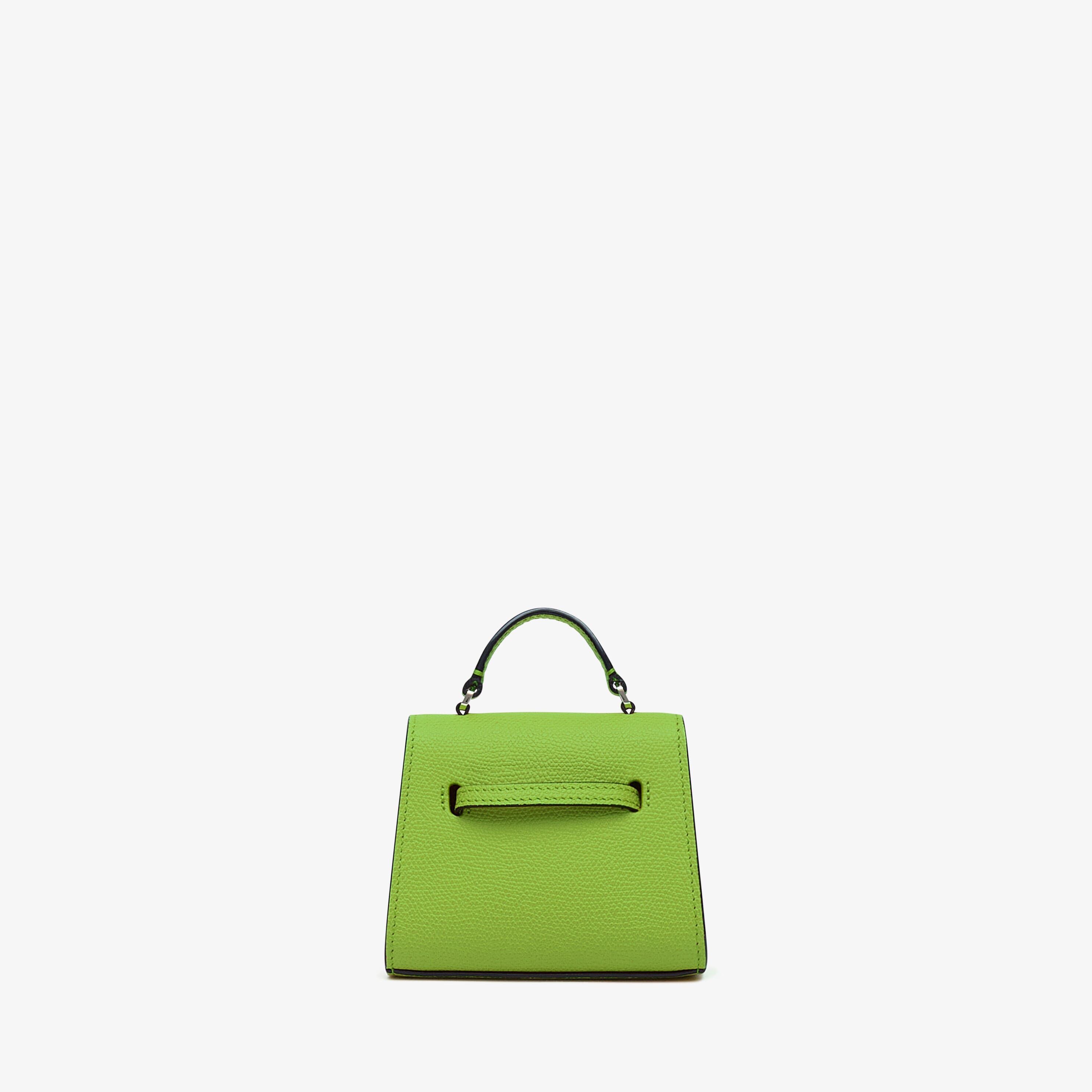 Hermes Pochette Green Waist Bag Leather