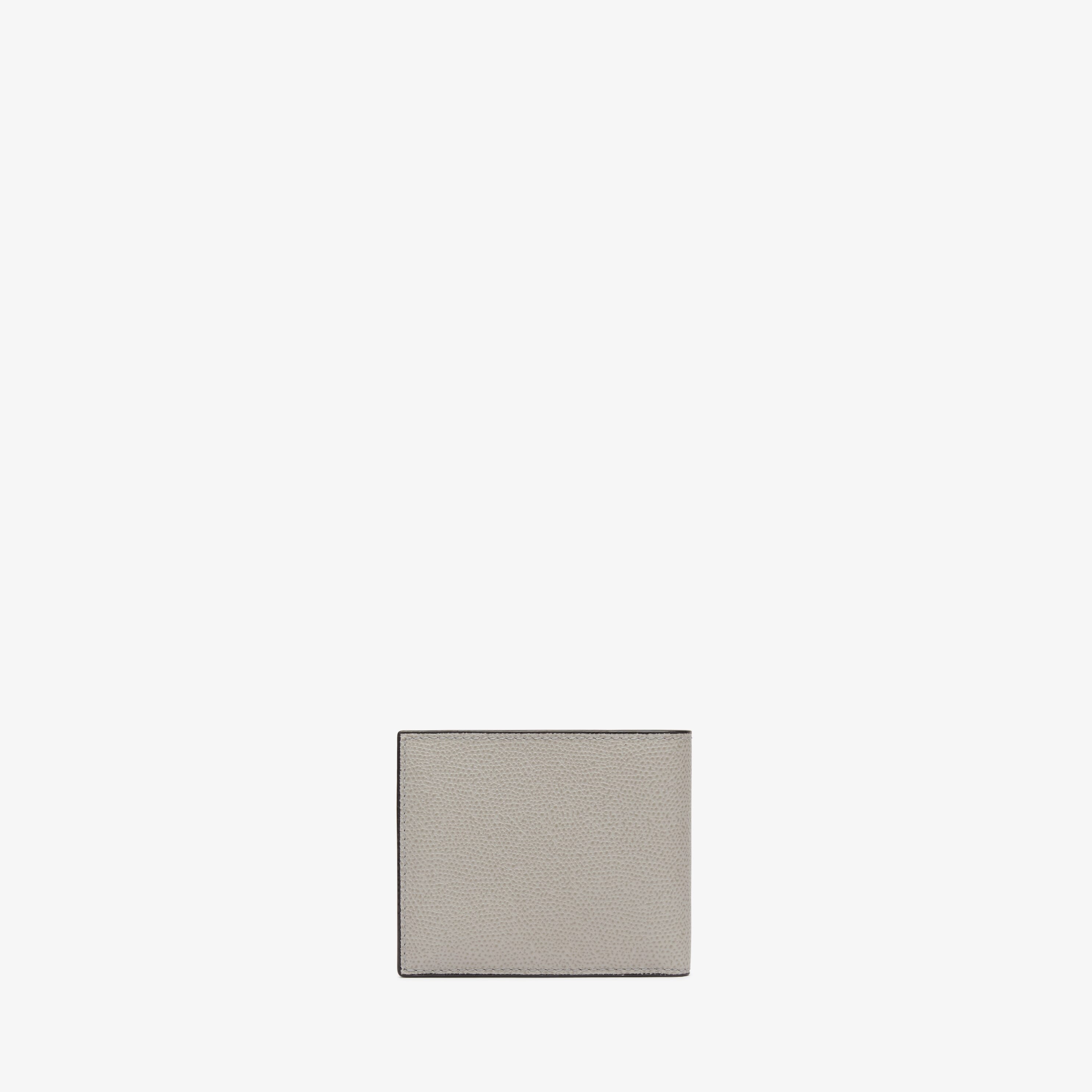 Light Gray Leather Small Bifold Wallet | Valextra