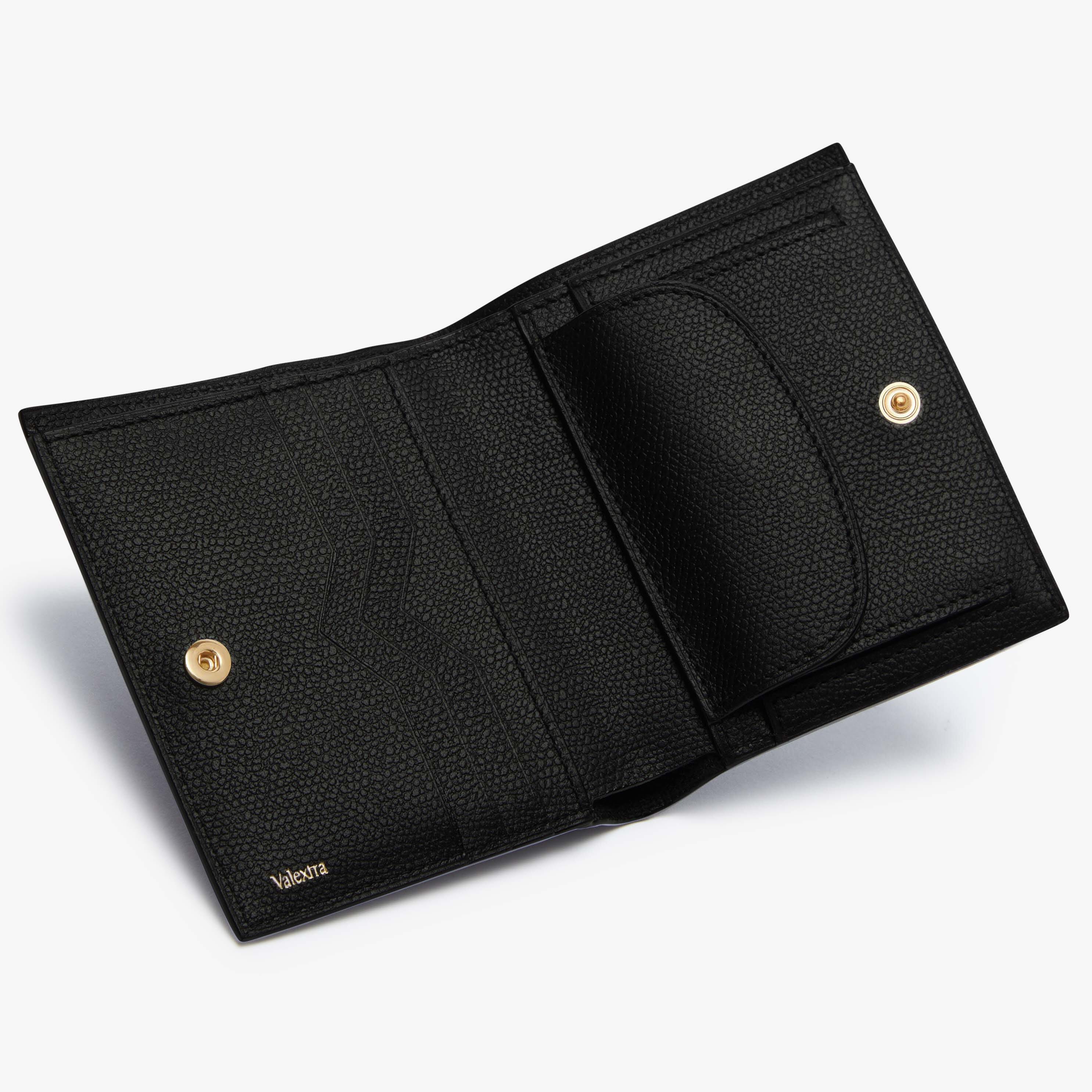 dv Leather wallet with coin purse and inside secret zip compartment - Blue  | Wallets Online