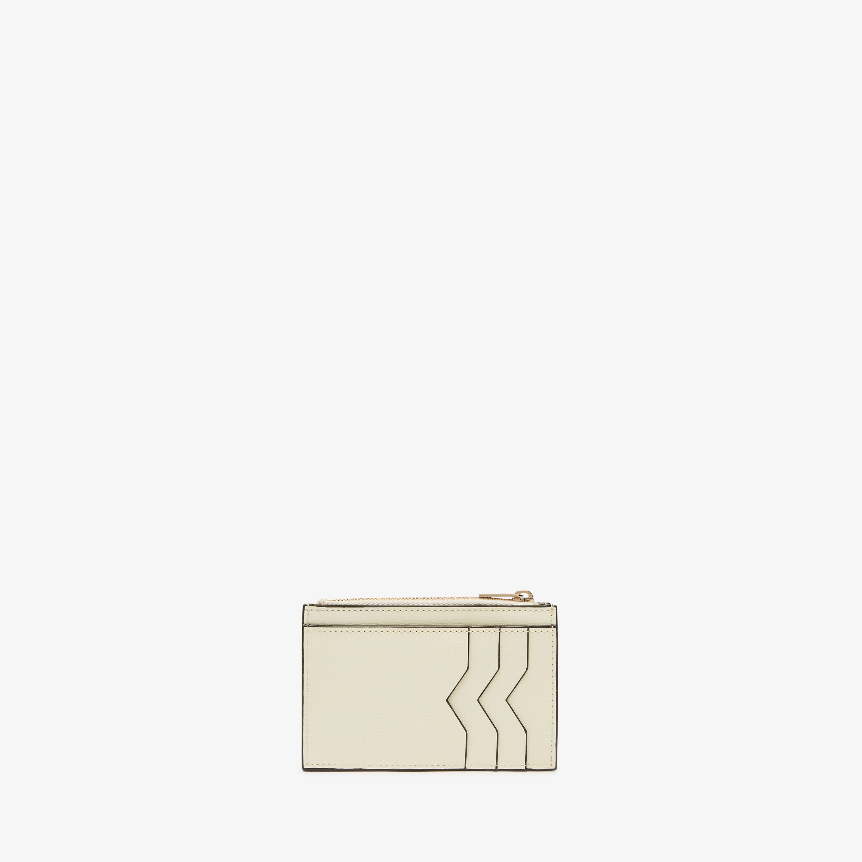 Card Holder 3CC with Zip - Pergamena White