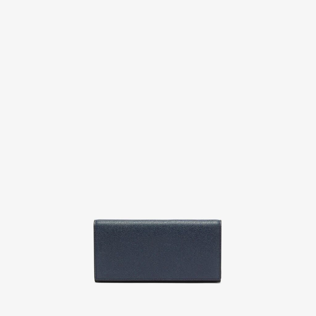 LARGE CONTINENTAL WALLET 12 CC CALF LEATHER VS LIGHT GOLD,BB,large image number 0