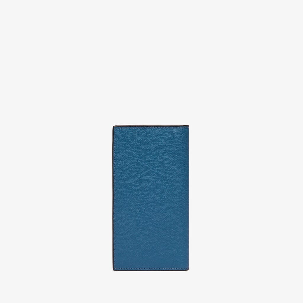 VERTICAL WALLET 12 CC CALF LEATHER VS,BC,gallery image number 0