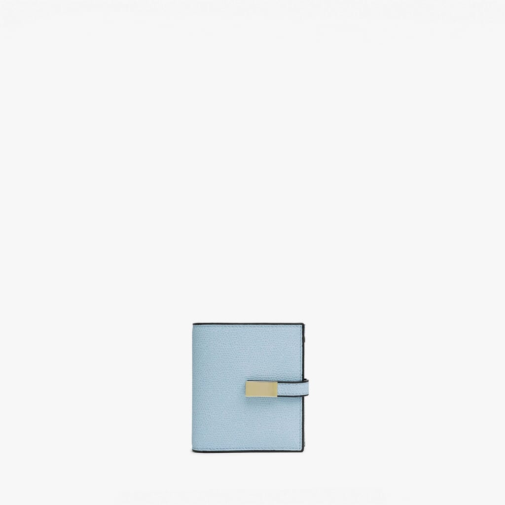 CONTINENTAL WALLET 6 CC MONOCHROME CALF LEATHER VS LIGHT GOLD,BF,large image number 0
