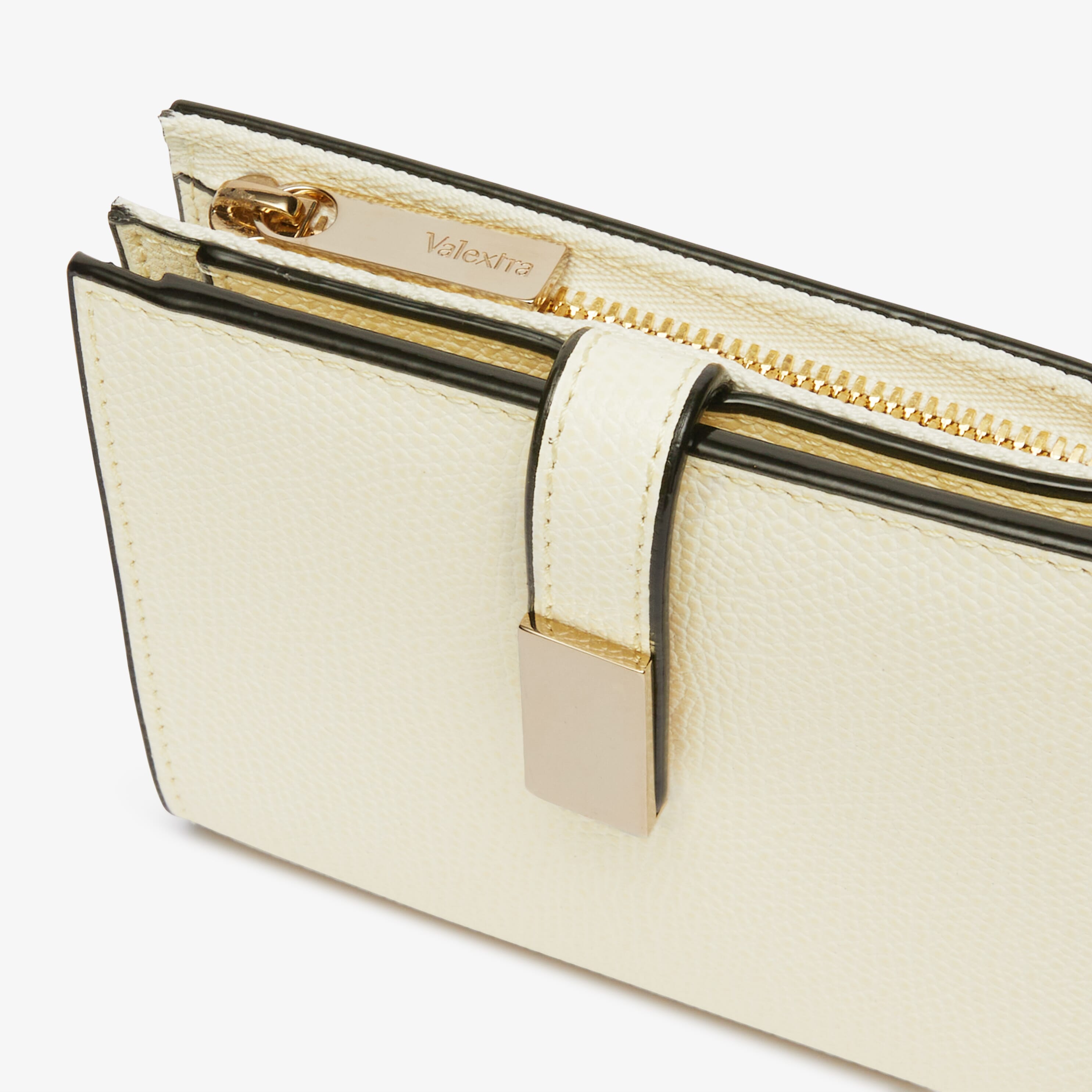 White and hot sale gold clutch