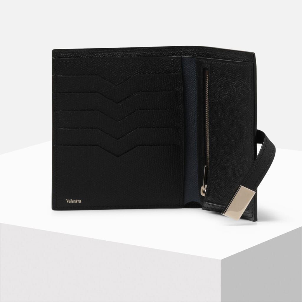 CONTINENTAL WALLET 5 CC CALF LEATHER VS LIGHT GOLD,BBNN,gallery image number 1