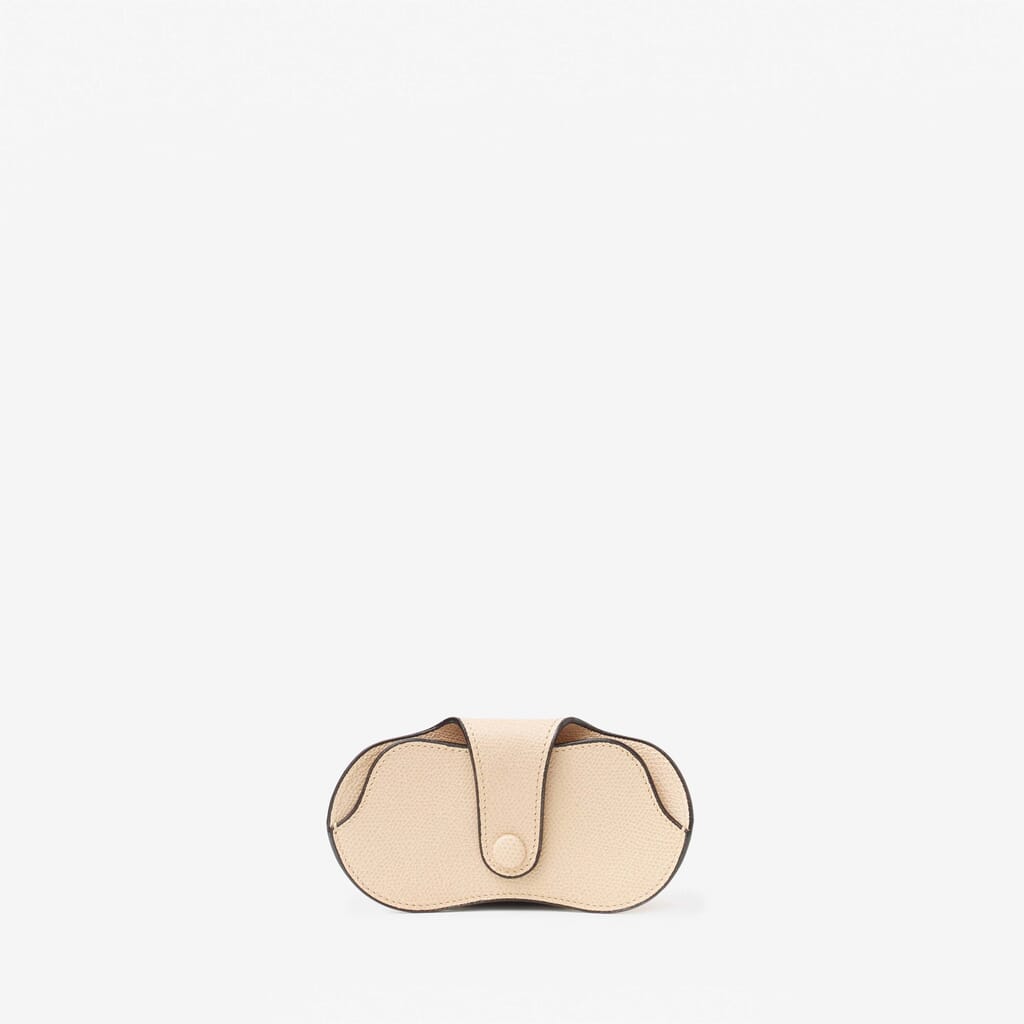 SMALL GLASSES HOLDER CALF LEATHER VS LIGHT GOLD,PC,large image number 0