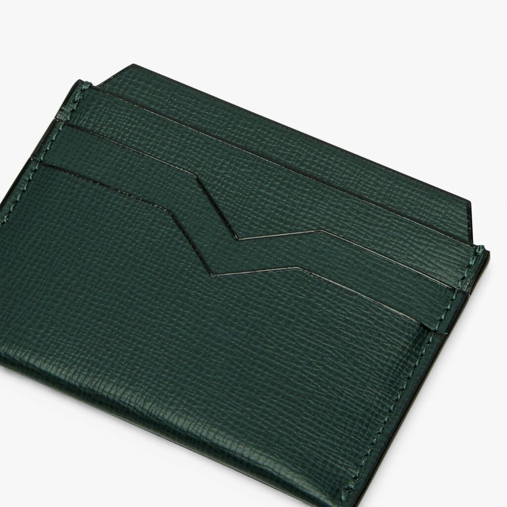 Leather card holders, slim zip-wallets for credit cards | Valextra