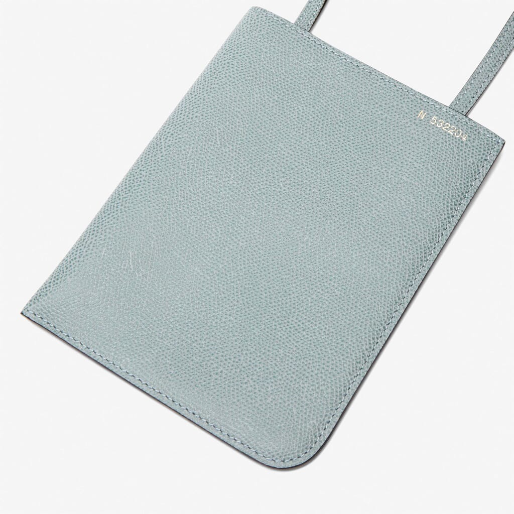 Crossbody Soft - Smokey Blue - Vitello VS - Valextra - 2