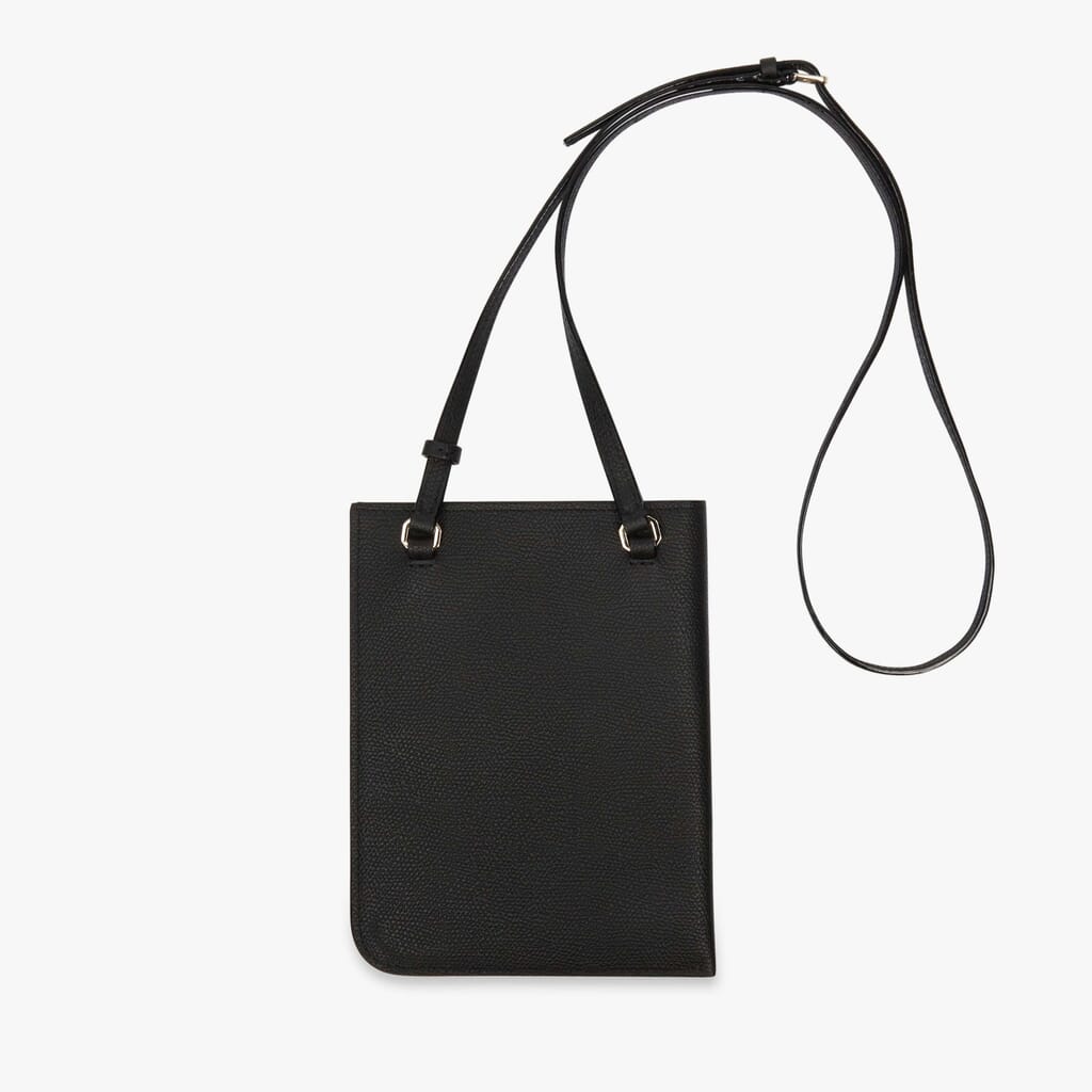 Designer Phone Bag Artisan Bag Leather Vertical Crossbody -  Norway