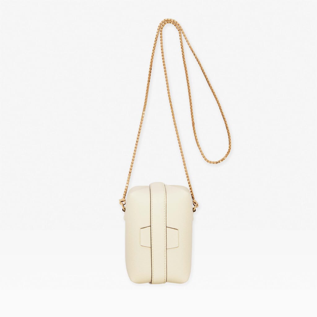 Valextra, Classic Zip Purse, White