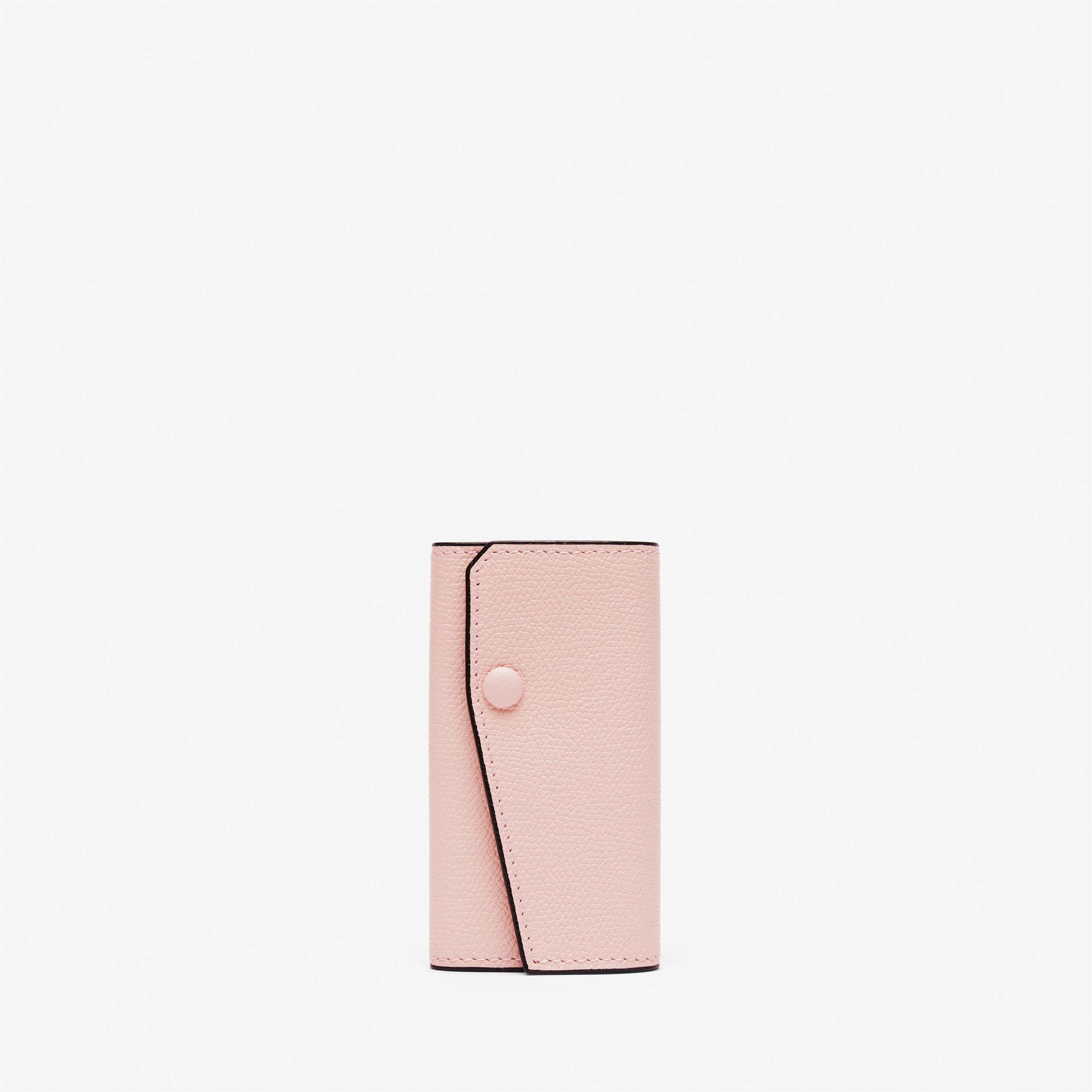Pink Leather Key Holder | Valextra small leather goods