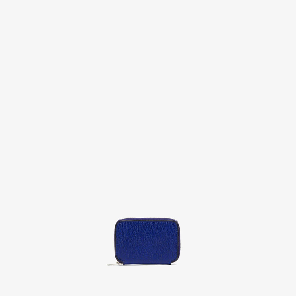 CARD HOLDER ZIP AROUND CALF LEATHER VS PALLADIUM,BR,gallery image number 0