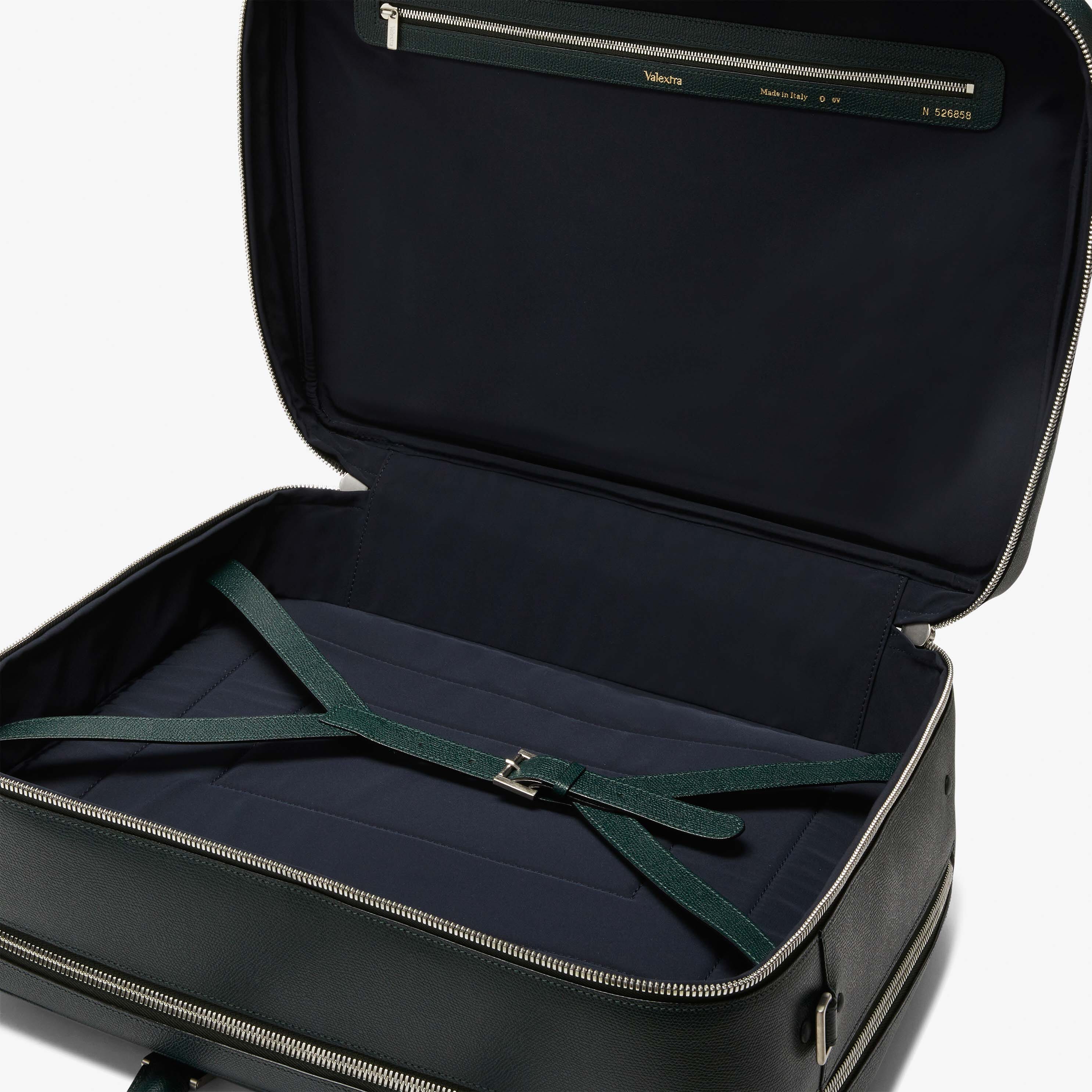 Avietta Travel Bag Two Chambers - Valextra Green - Vitello VS - Valextra - 5
