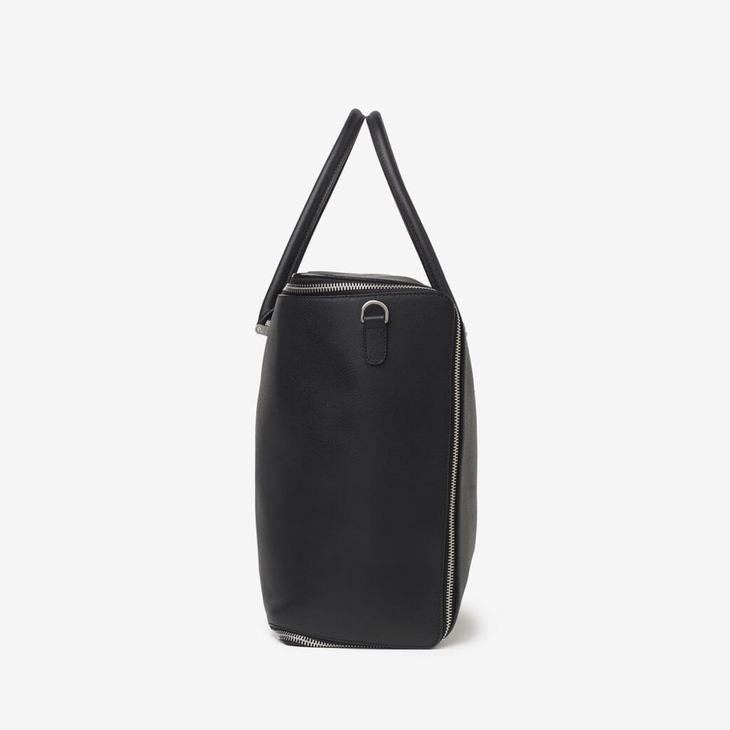 FOLDING BAG WITH VANITY CASES VERSATILE/POLIEDRICA CALF LEATHER VS MATT PALLADIUM,NN,gallery image number 3
