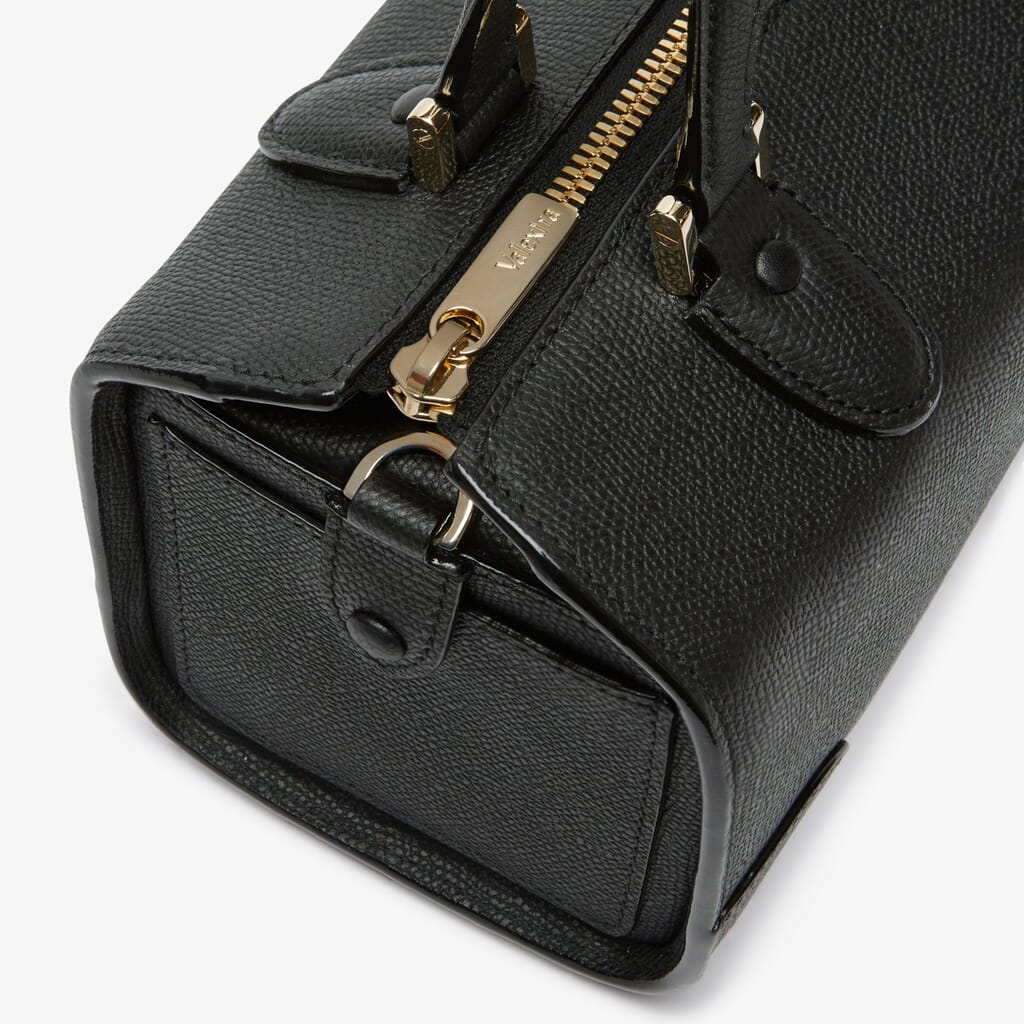 Soft Boston Bag_Black Plain