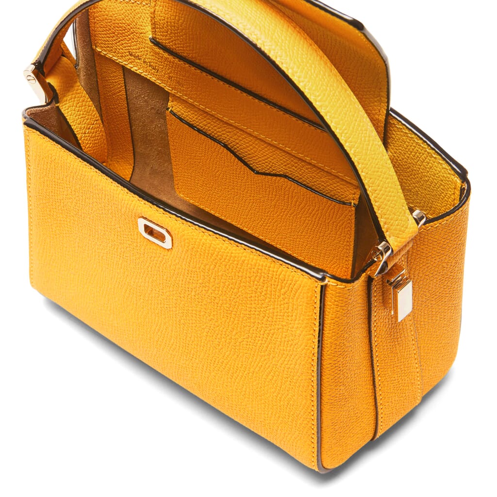 Valextra Micro Brera Top-Handle Bag