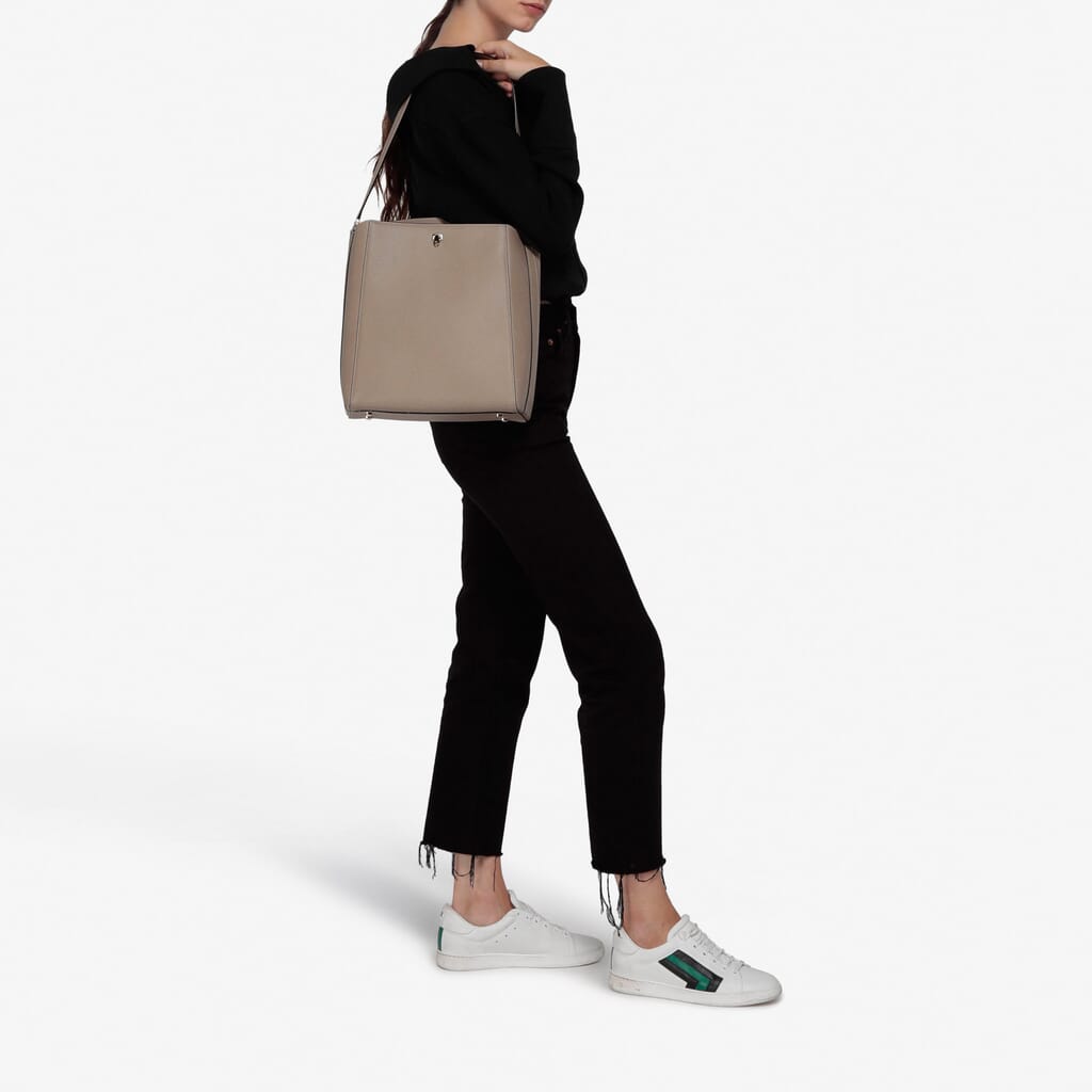Leather Brera Shoulder Bag | Valextra