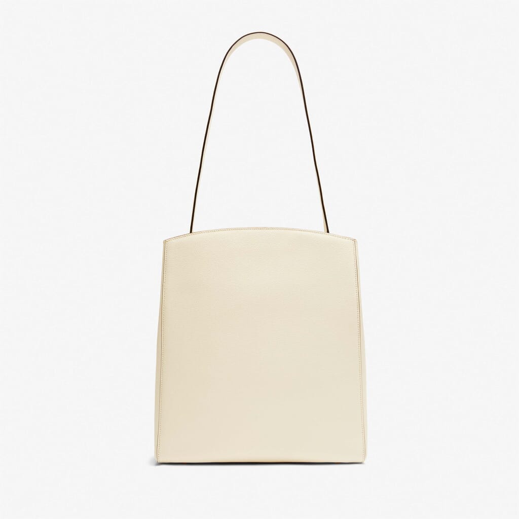 White Leather Medium shoulder bag
