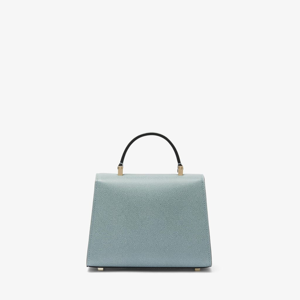 Valextra 'brera' Micro Bag In Light Blue