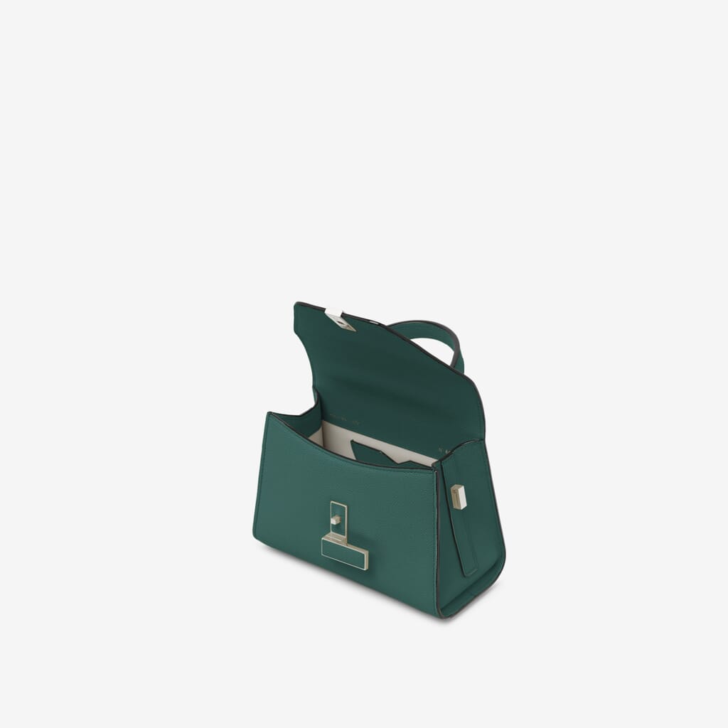 MICRO HANDBAG ISIDE CALF LEATHER VS LIGHT GOLD,VD,gallery image number 2