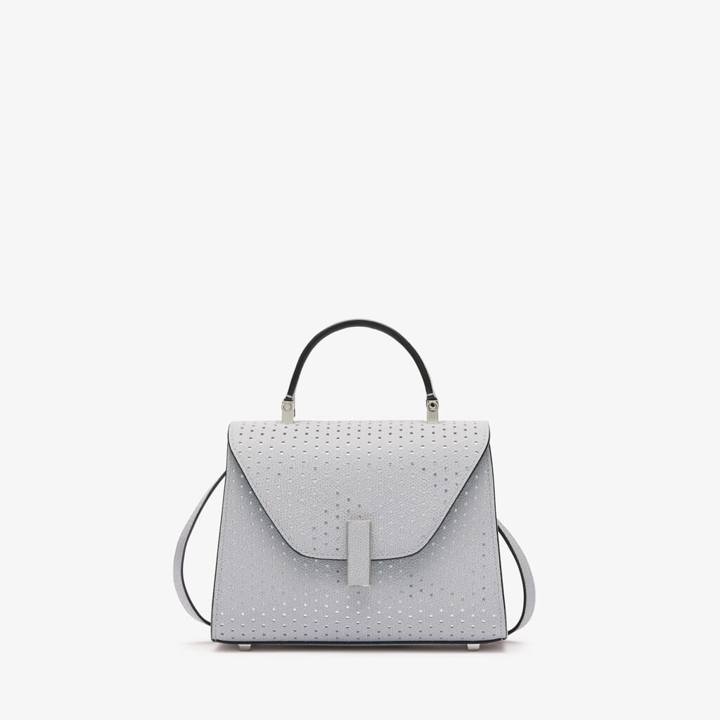 Women's White Micro Luxury Crossbody Bag