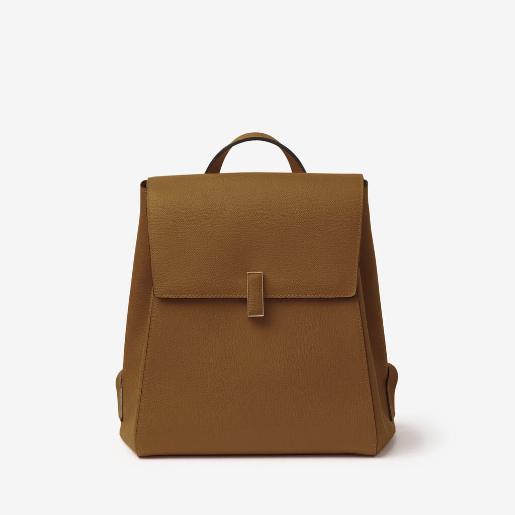 BACKPACK ISIDE CALF LEATHER VS LIGHT GOLD,MH,large image number 0