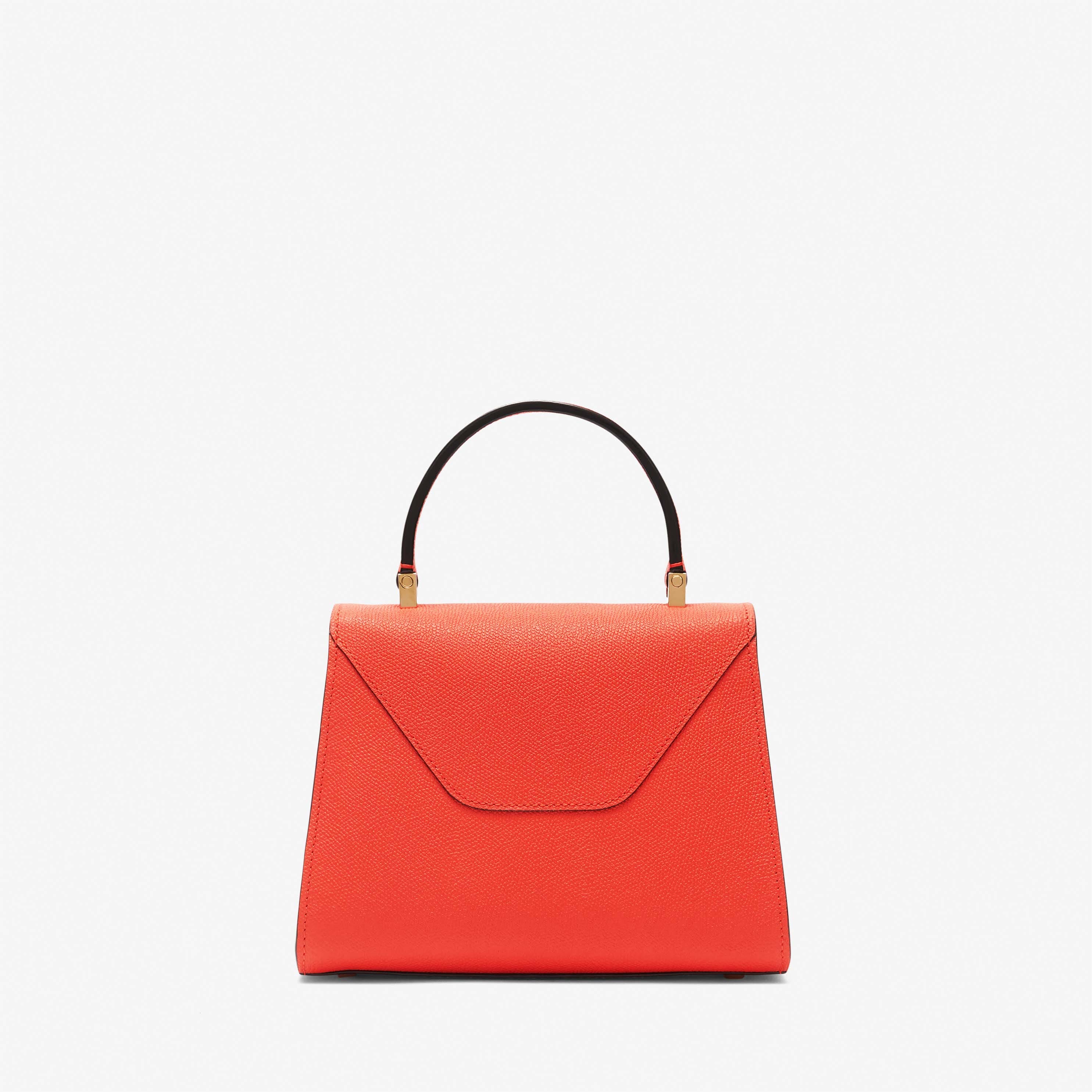 Iside Top handle mini bag - Poppy Red - Vitello VS - Valextra - 6