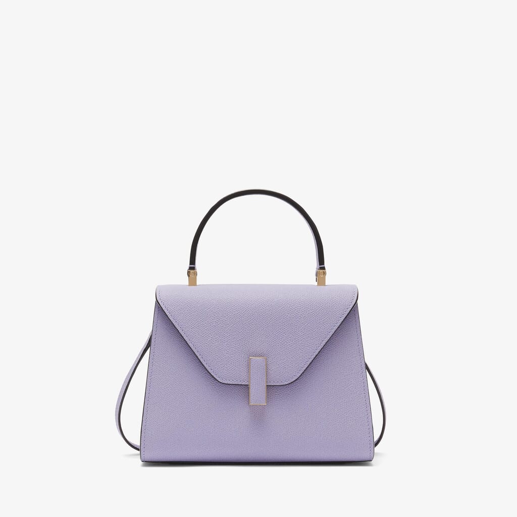 Iside Top handle mini bag - Lavander Pink - Vitello VS - Valextra - 1