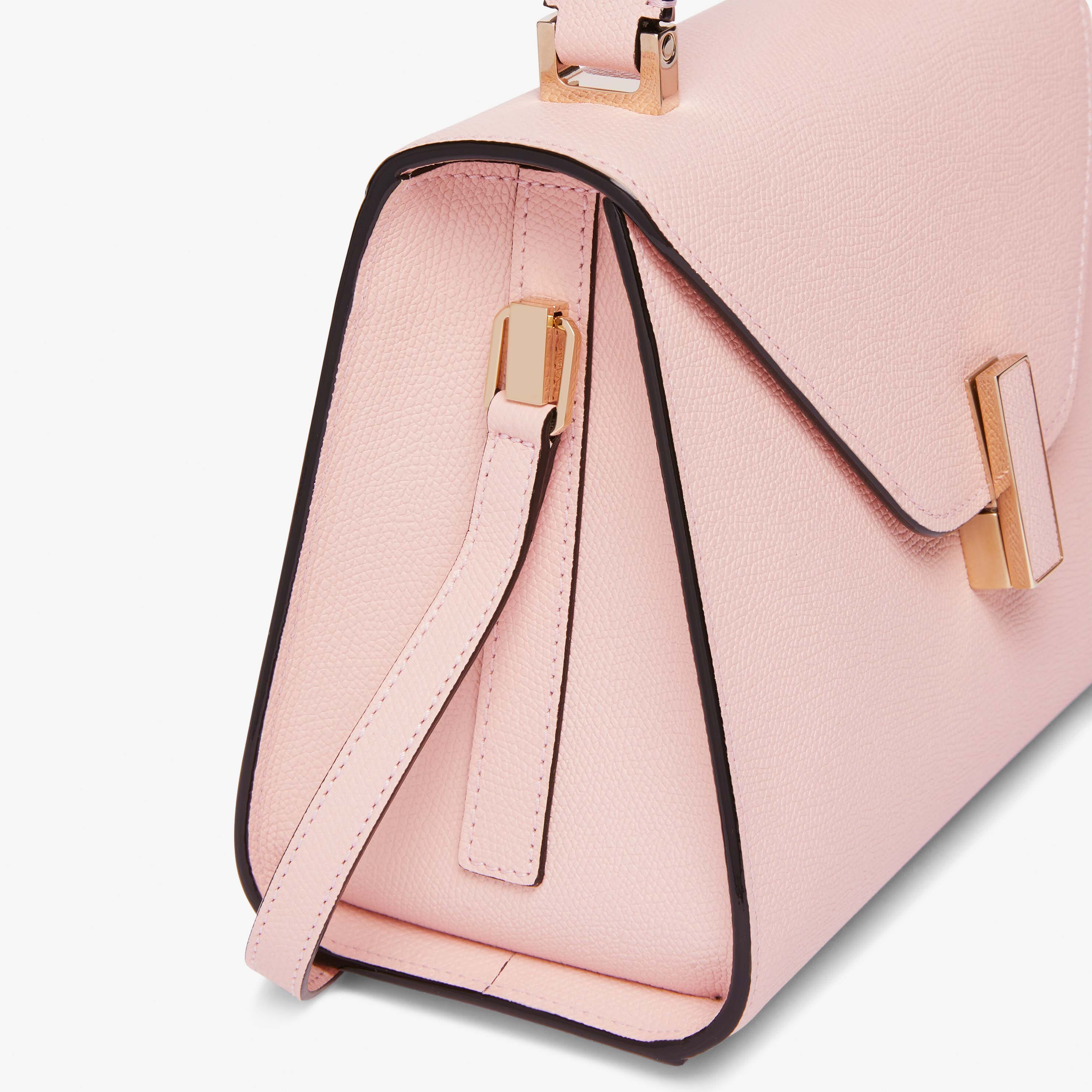 Iside Top handle mini bag - Peony Pink - Vitello VS - Valextra - 5
