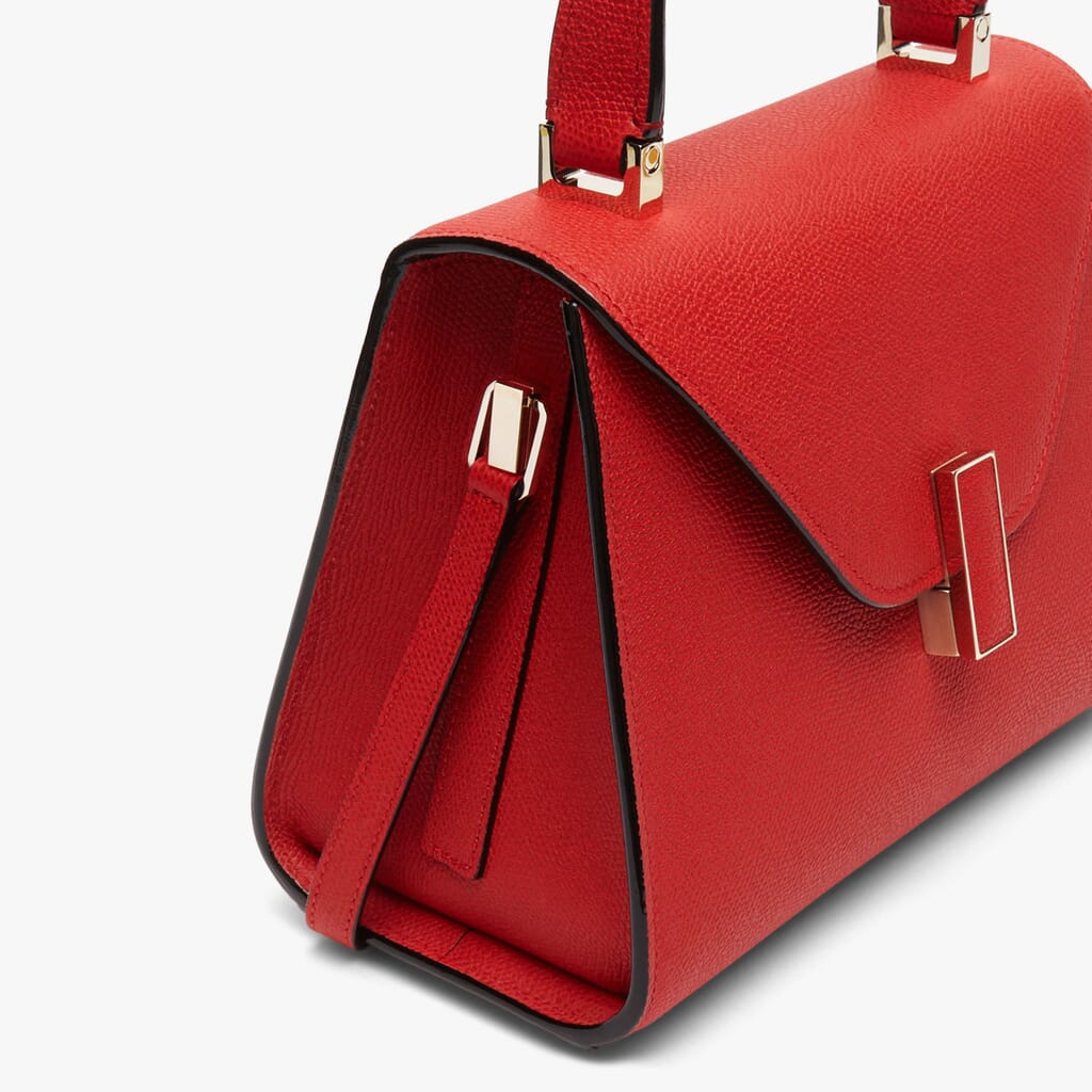 Valextra Iside Top Handle Mini Bag