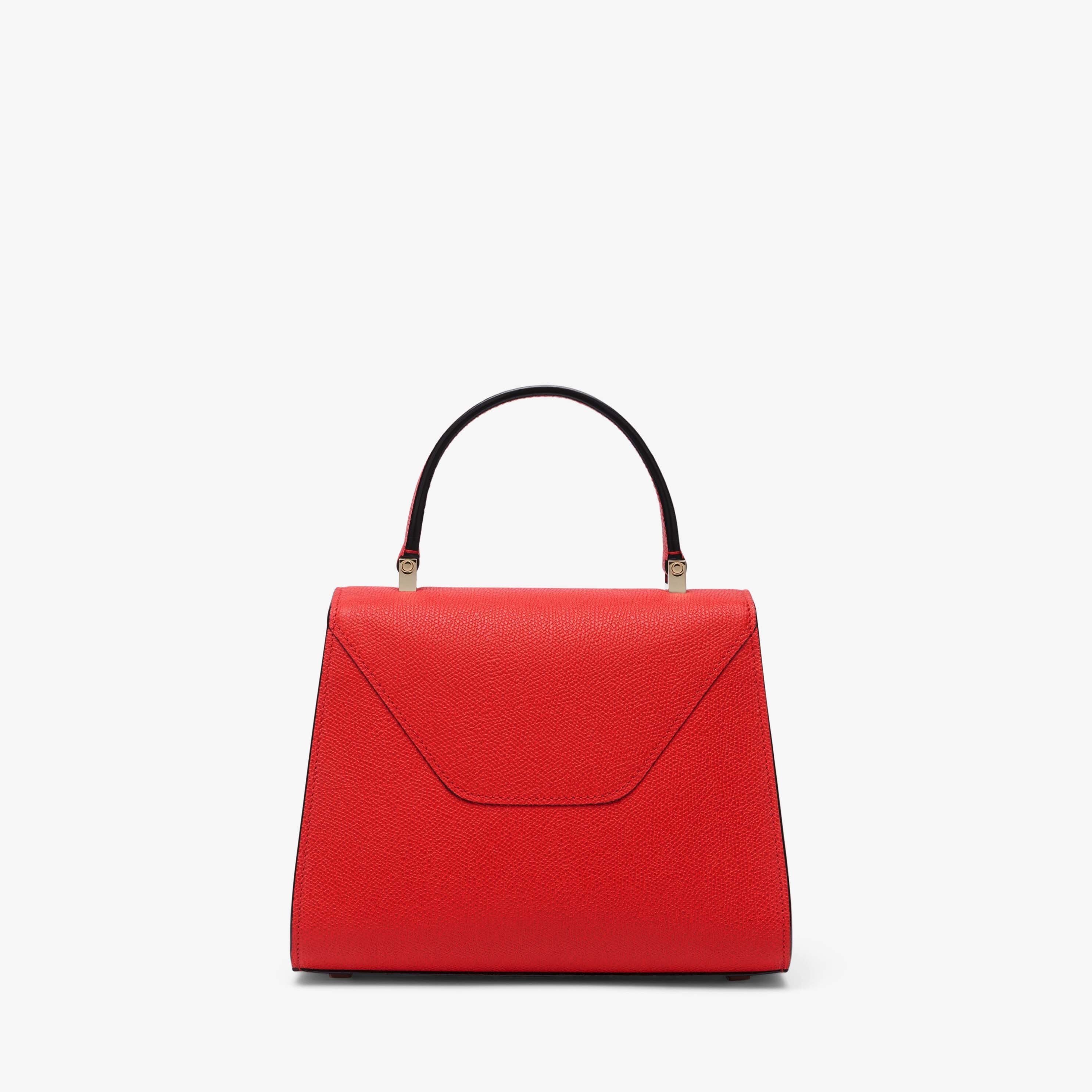 Iside Top handle mini bag - Love Red - Vitello VS - Valextra - 6