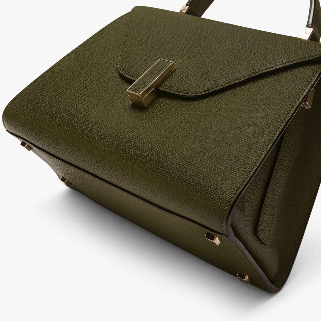 MEDIUM HANDBAG ISIDE CALF LEATHER VS LIGHT GOLD,VM,gallery image number 2