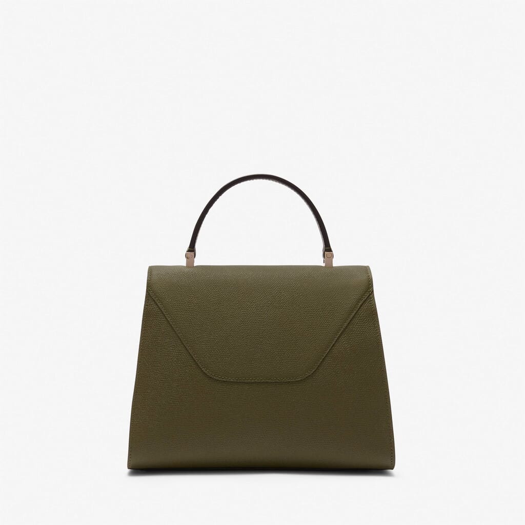 Valextra Iside Mini Leather Bag