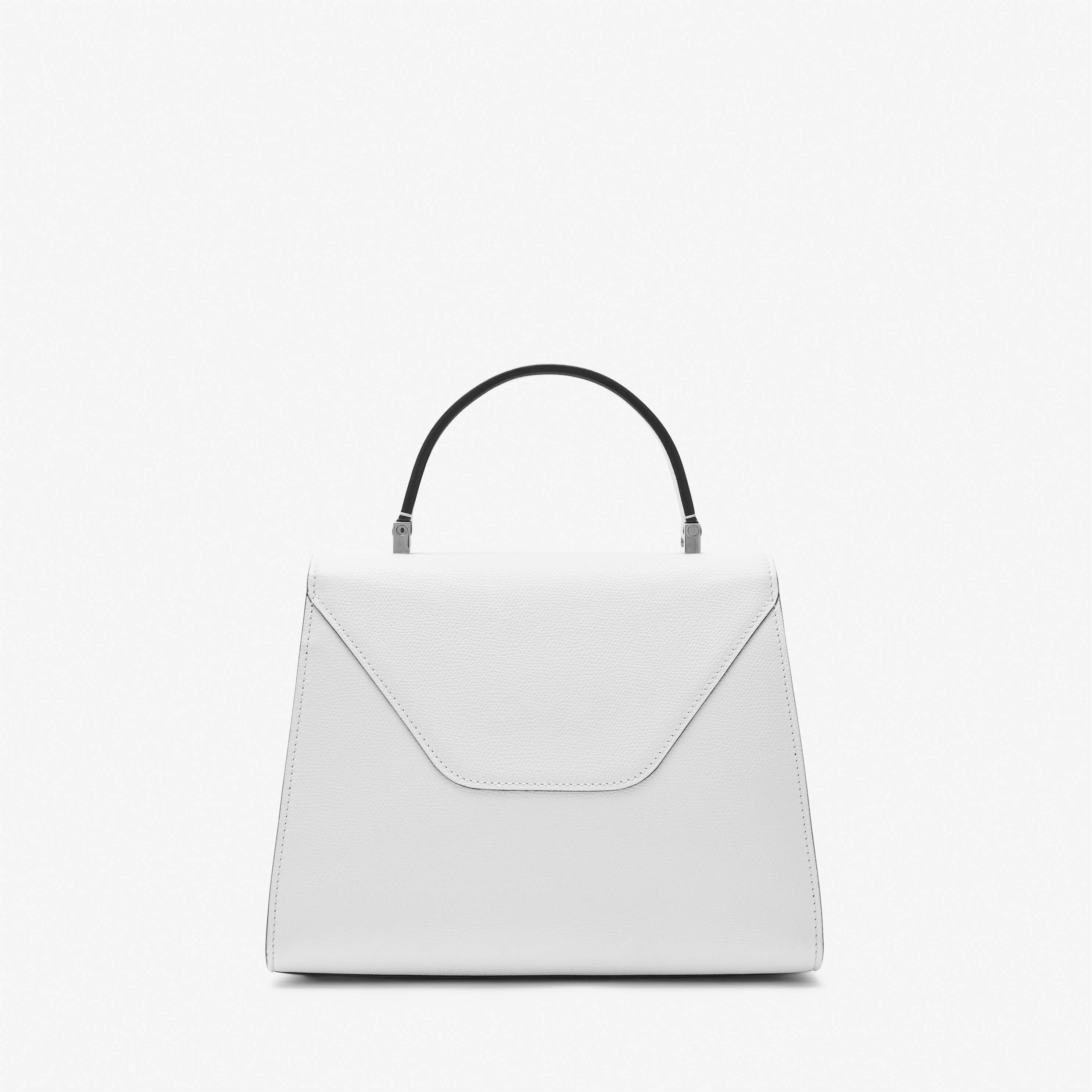 Iside Top handle medium bag - Pergamena White - Vitello VS - Valextra - 6