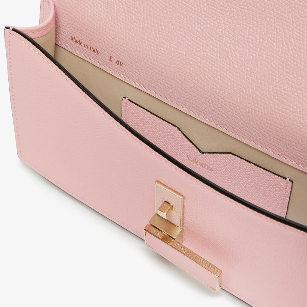 Valextra Leather Clutch Bag - Pink Clutches, Handbags - VAX23172