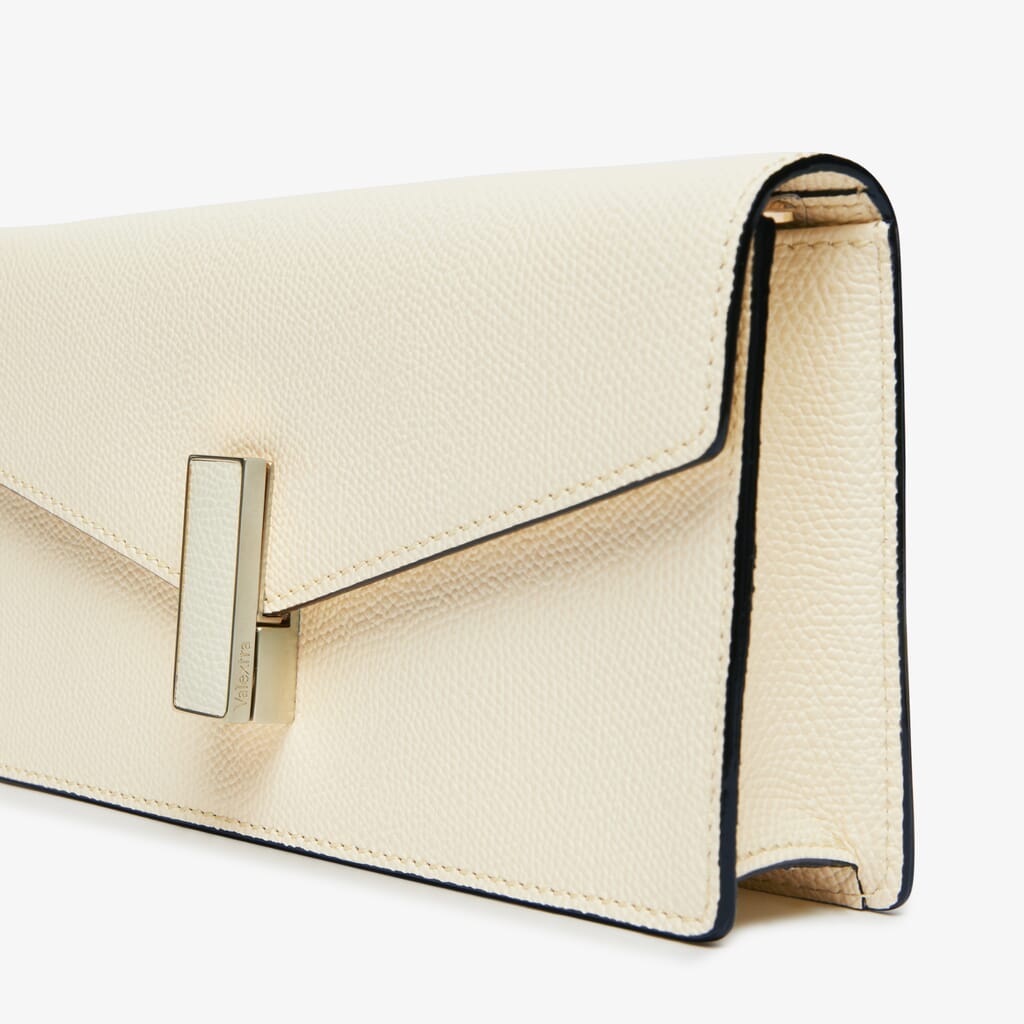 Leather Iside Clutch