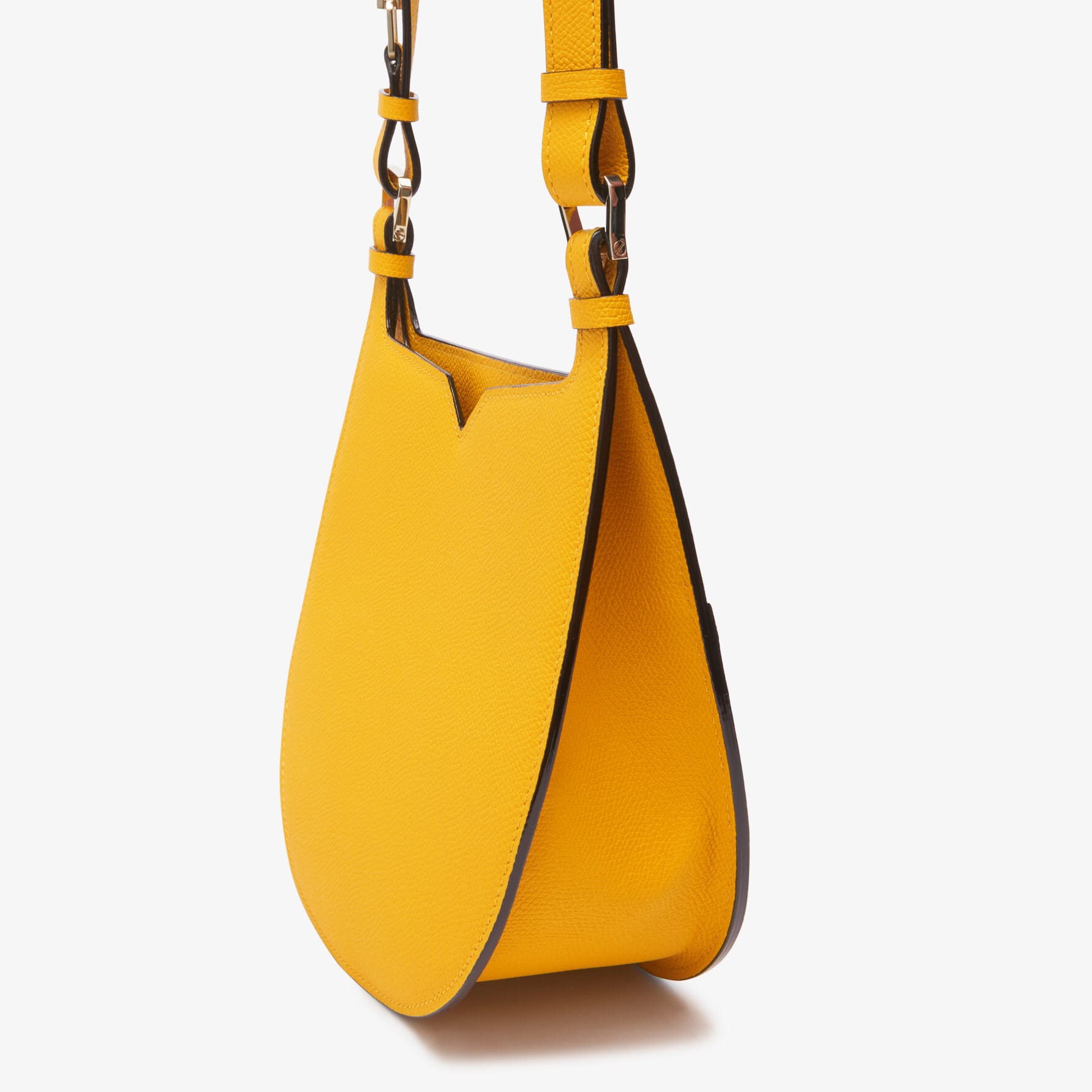 SMALL HOBO BAG WEEKEND CALF LEATHER VS LIGHT GOLD,JS,gallery