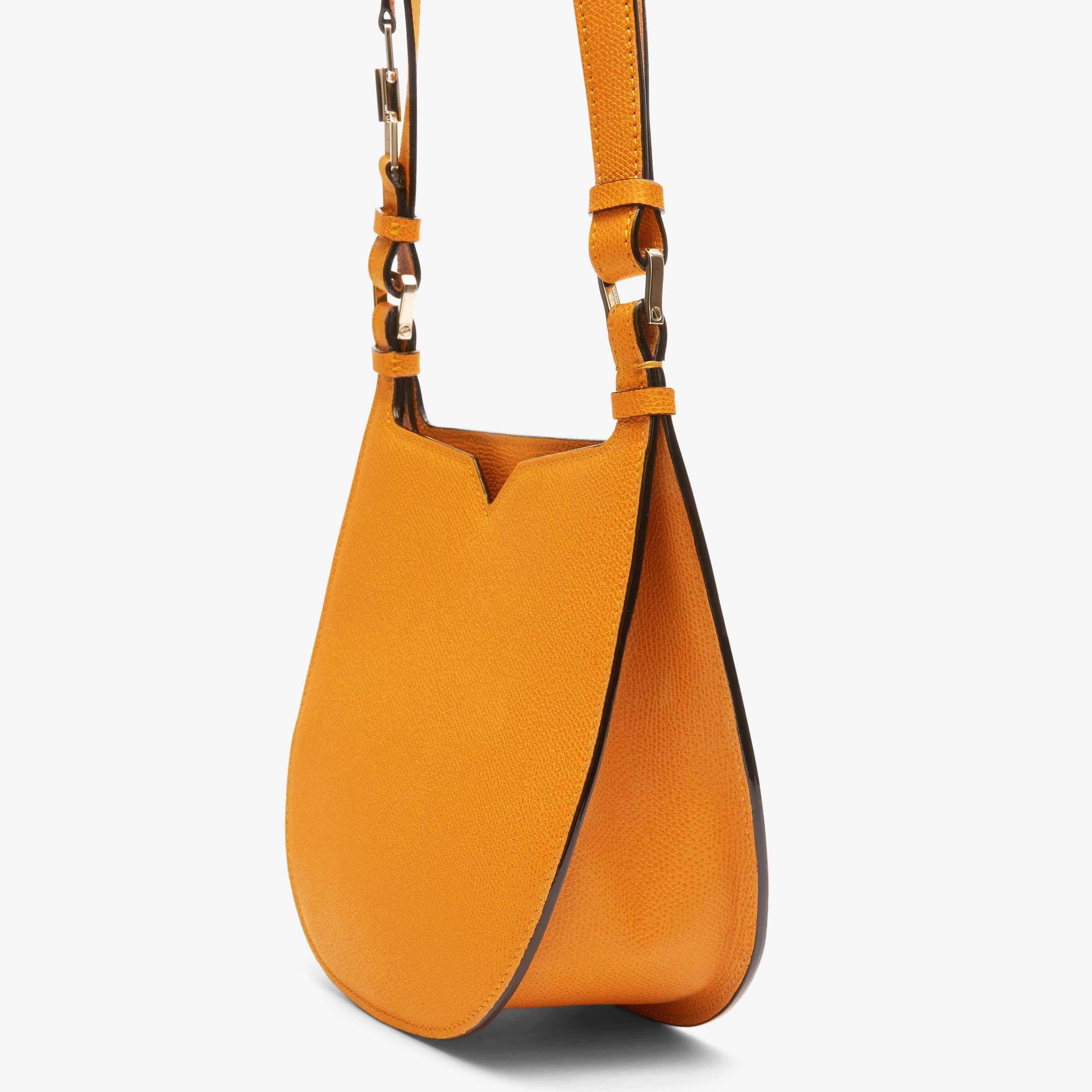 SMALL HOBO BAG WEEKEND CALF LEATHER VS LIGHT GOLD,JZ,gallery