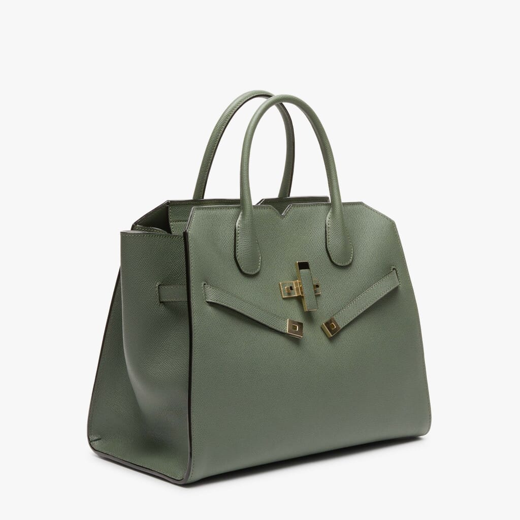 Buy Hermes Birkin Women Green Shoulder Bag Green Online @ Best Price in  India