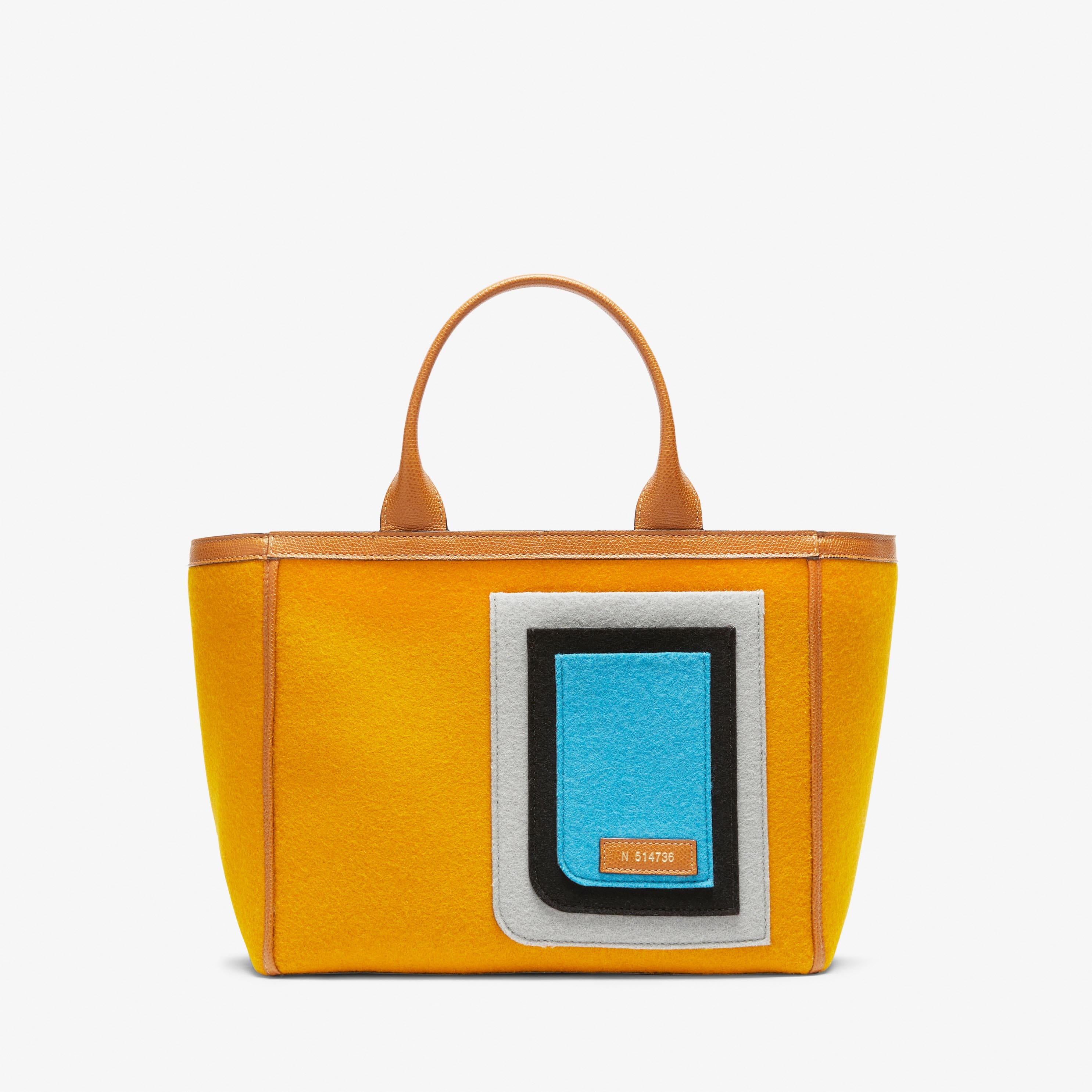 H-Brands Donna Accessori Borse Shopper e tote Borsa The The Large Tote Bag in canvas giallo 