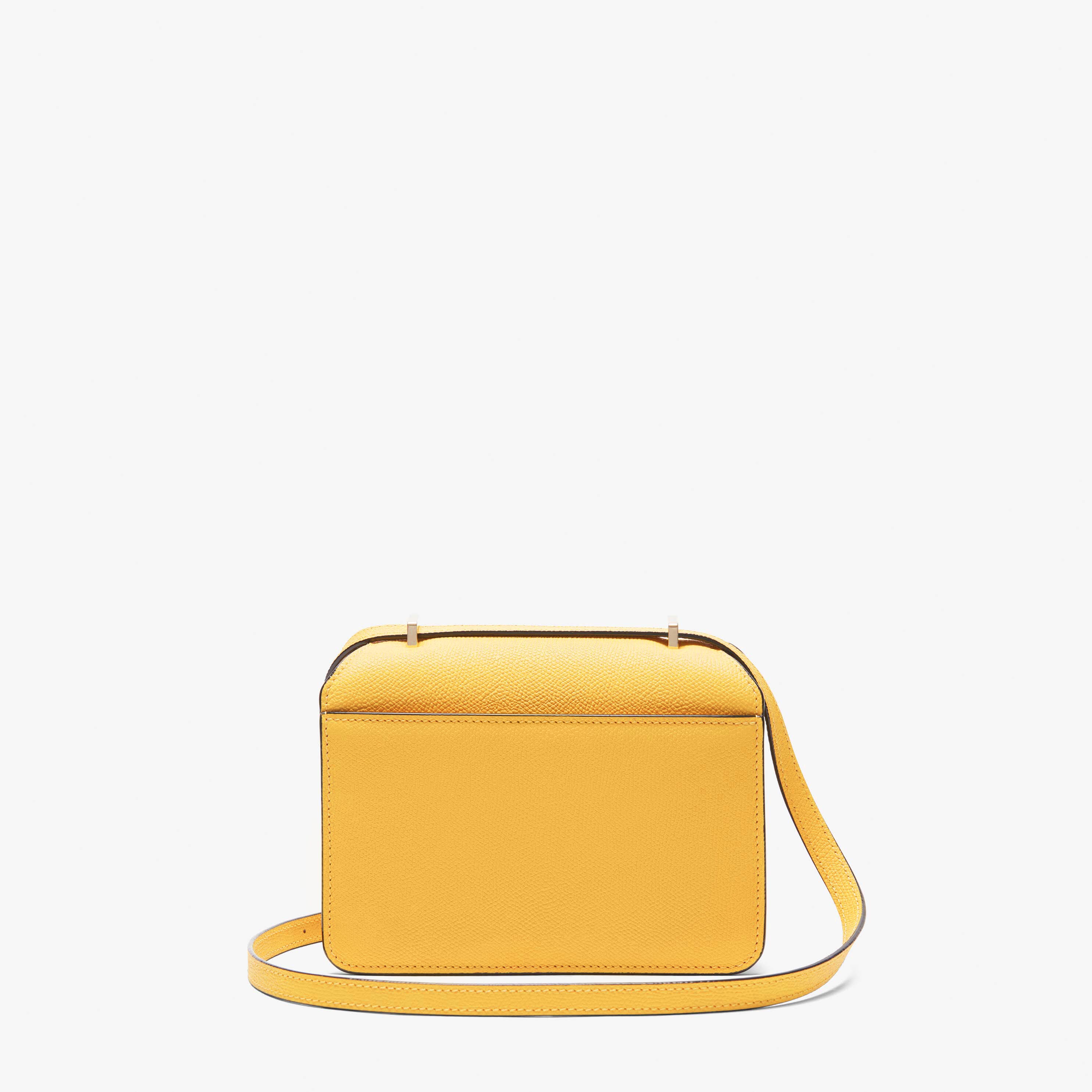 Nolo Crossbody Mini Bag - Yellow Sun - Vitello VS - Valextra - 6