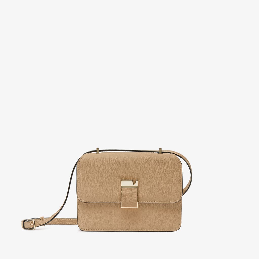 Valextra brown Leather Soft Cross-Body Bag