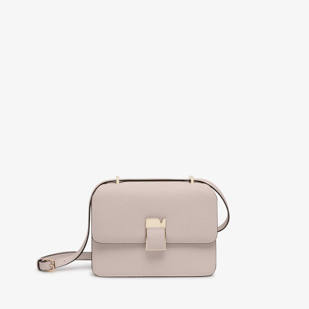 Nude Pink Leather Mini shoulder bag